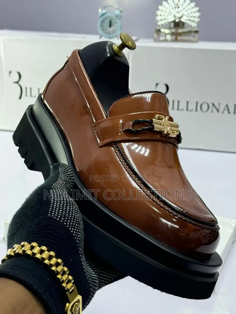 Billionaire Leather Loafers Shoe