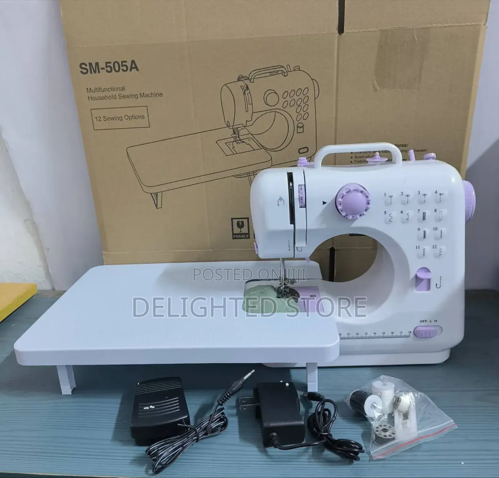 Standard Battery Electric Operated Household Tabletop Sewing +Table
