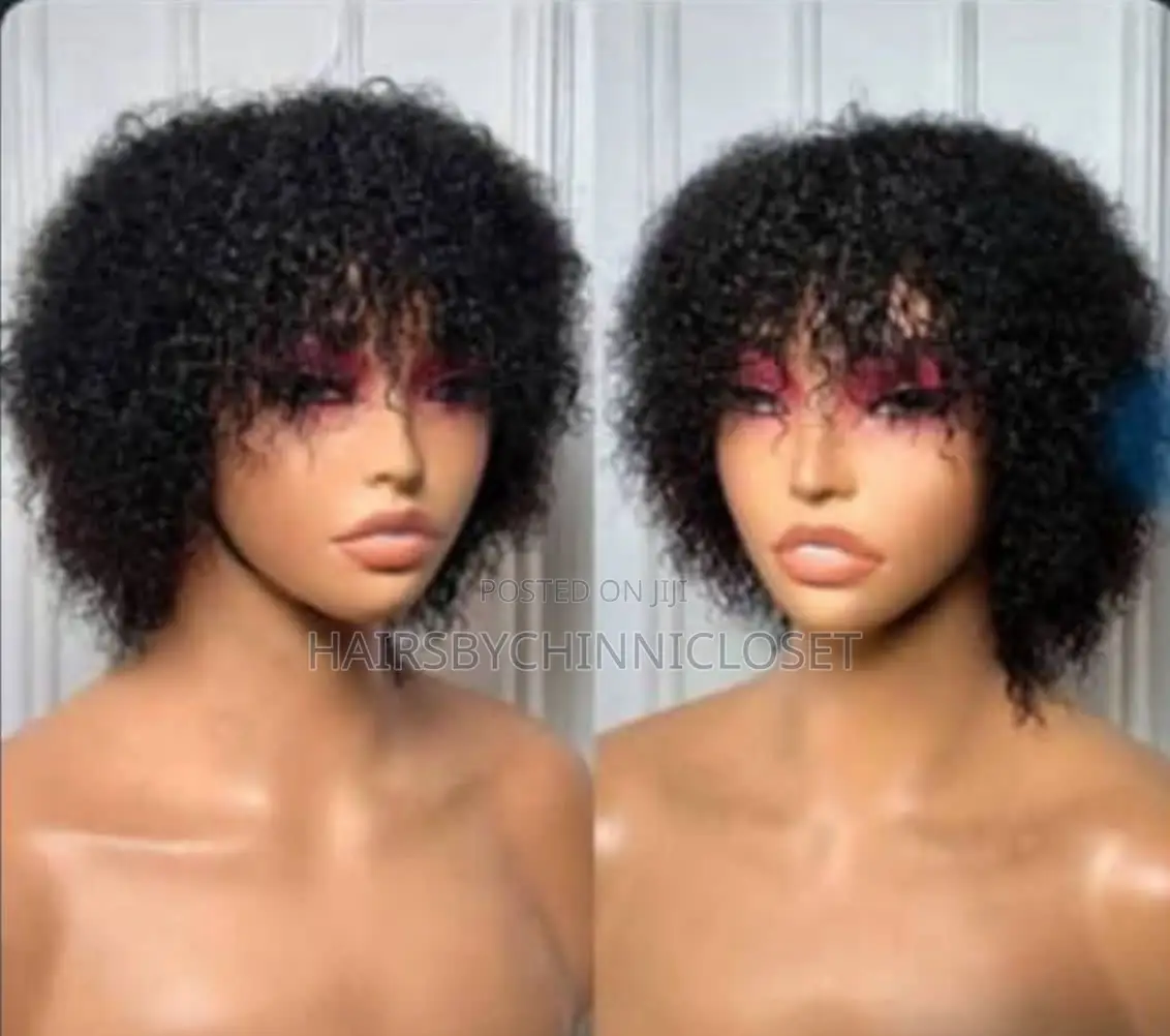 Fxy::Curly Fringe Jc Wig Nc # 15000