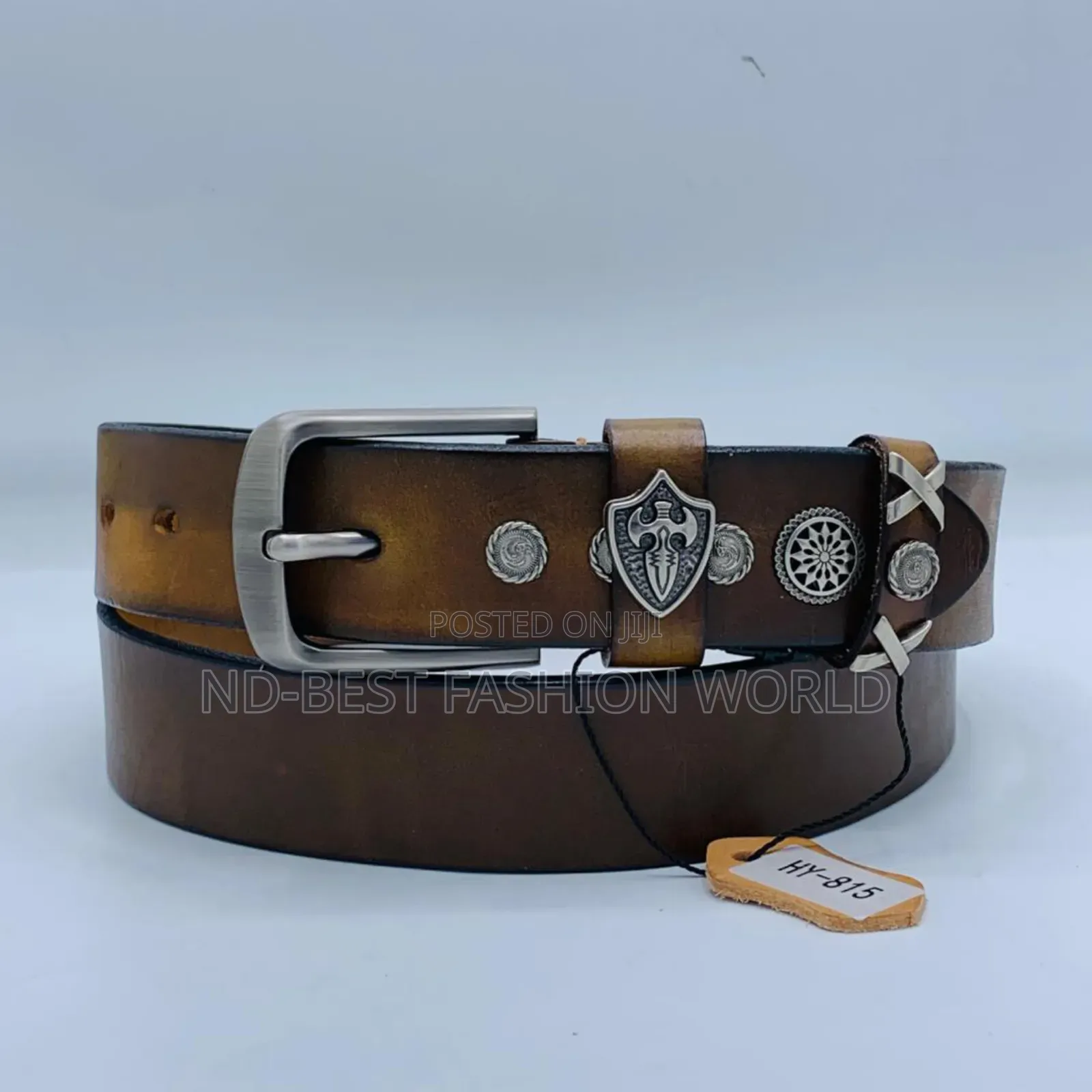Brown Quality Stock Belt