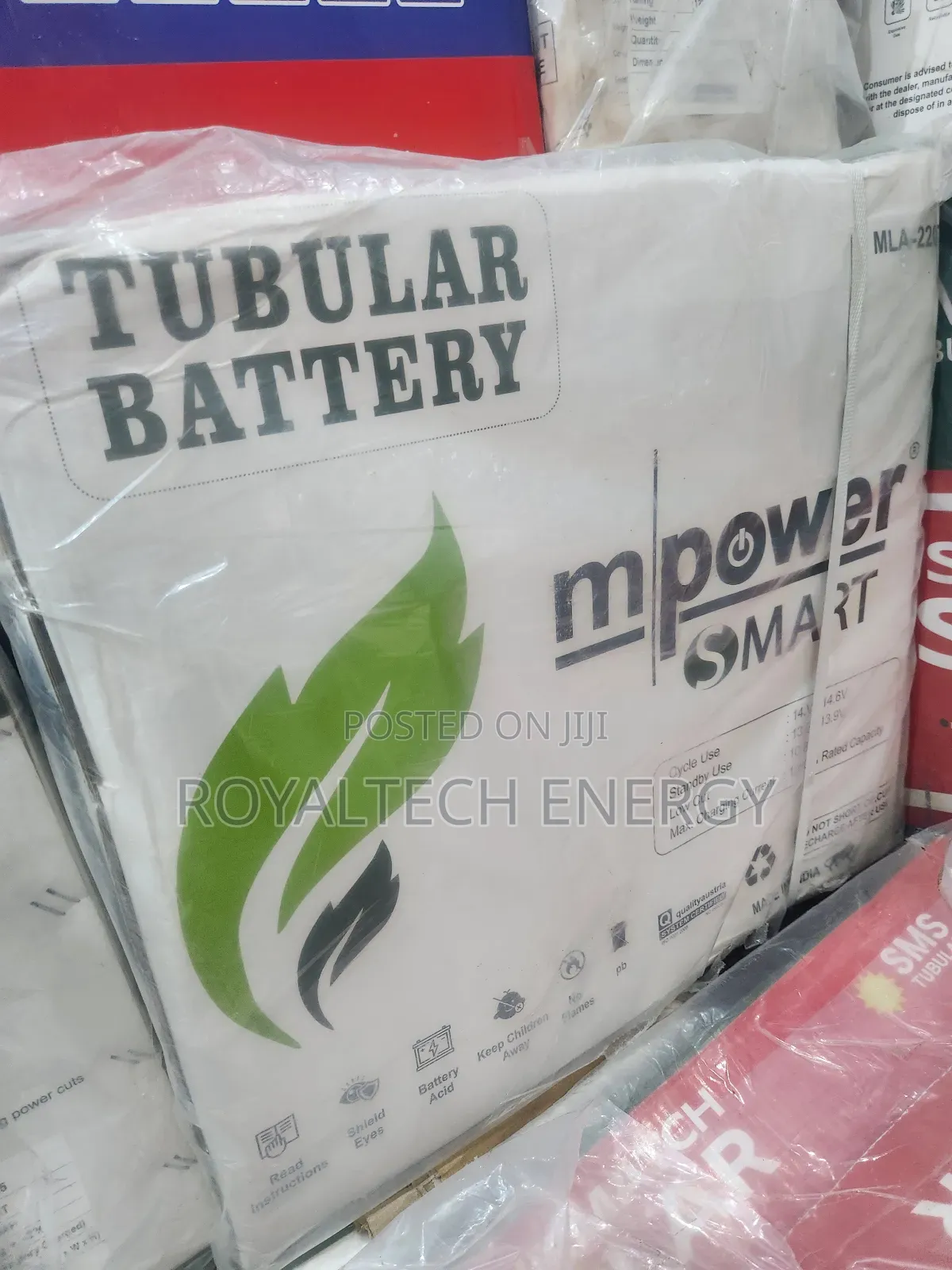 Mpower 220ah 12v Tubular Battery