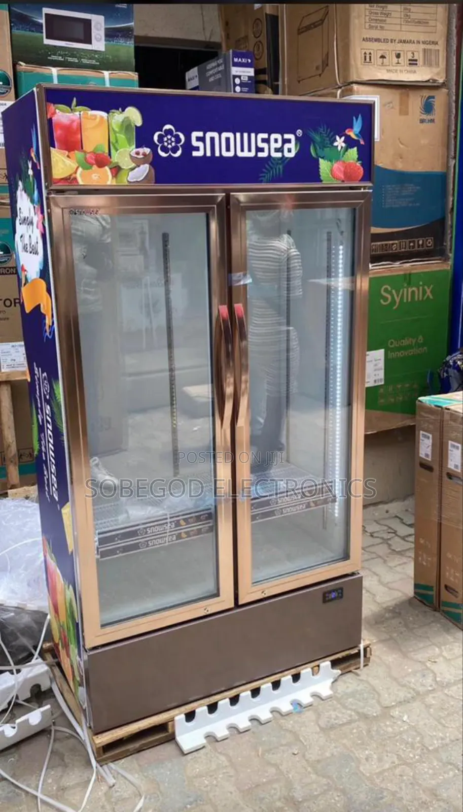 Snowsea Showcase Chiller Refrigerator Double Door
