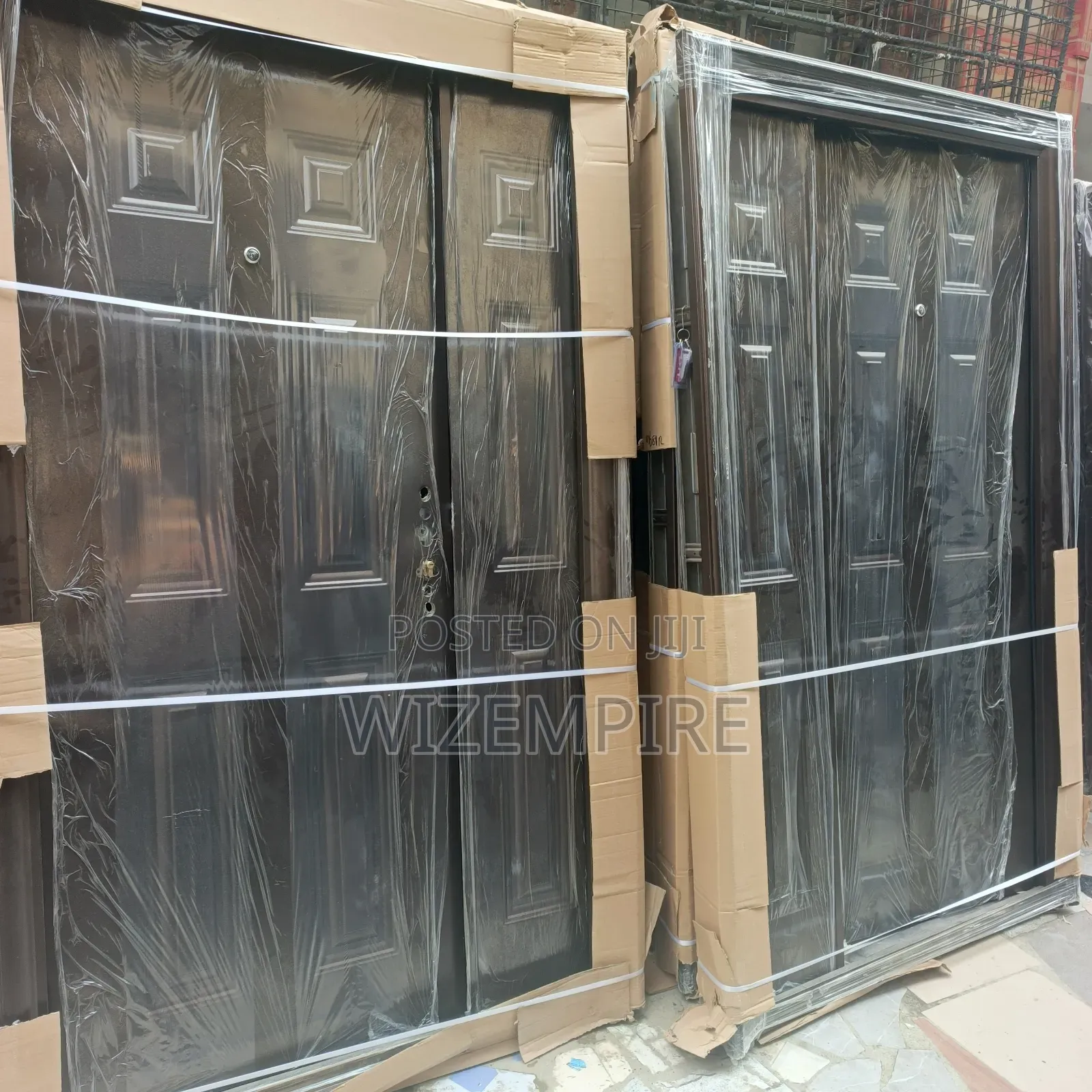 Main Entrance China Steel Doors Available