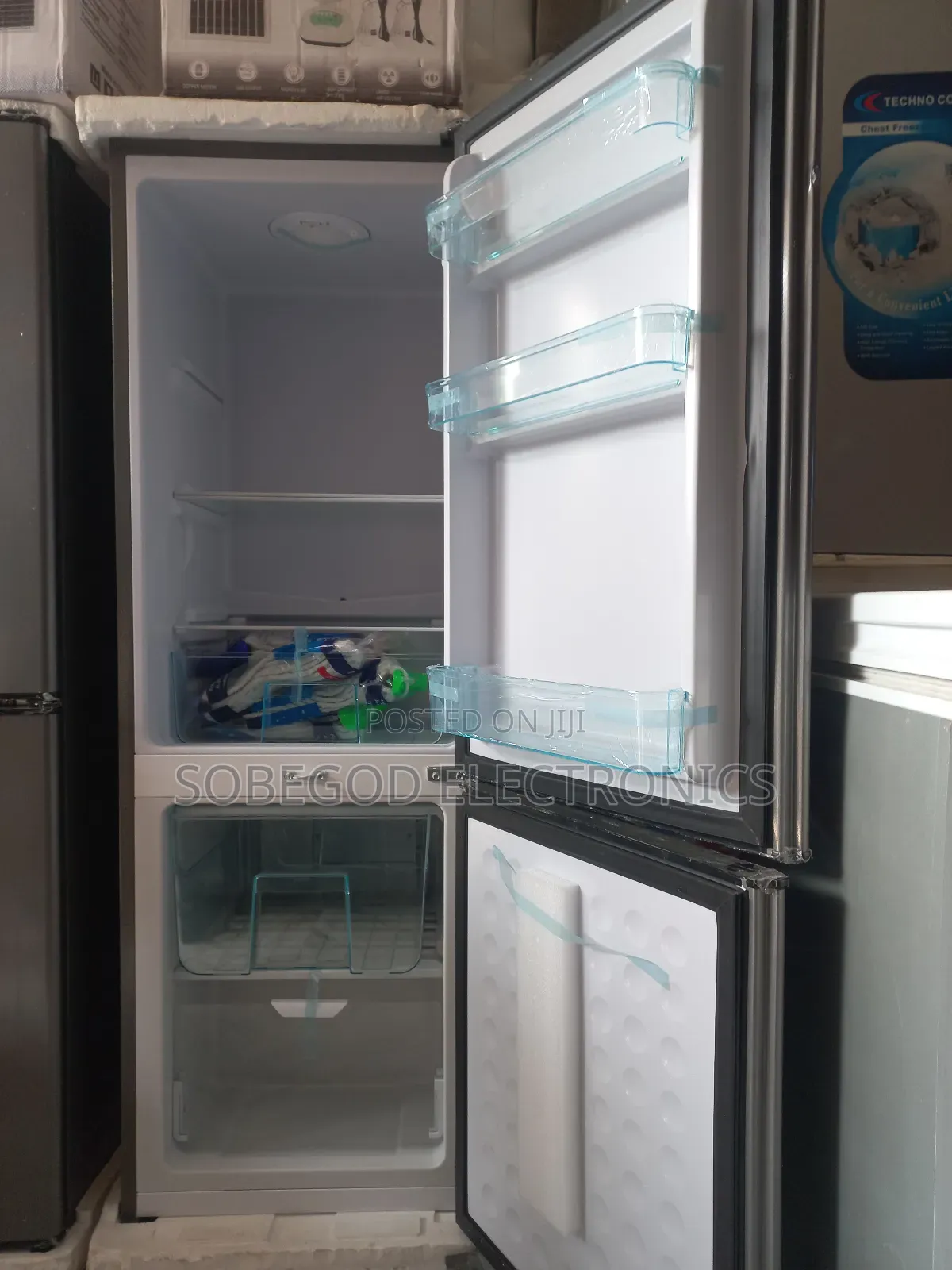 Tekno Cool Refrigerator Double Door (Up Fridge Down Freezer)