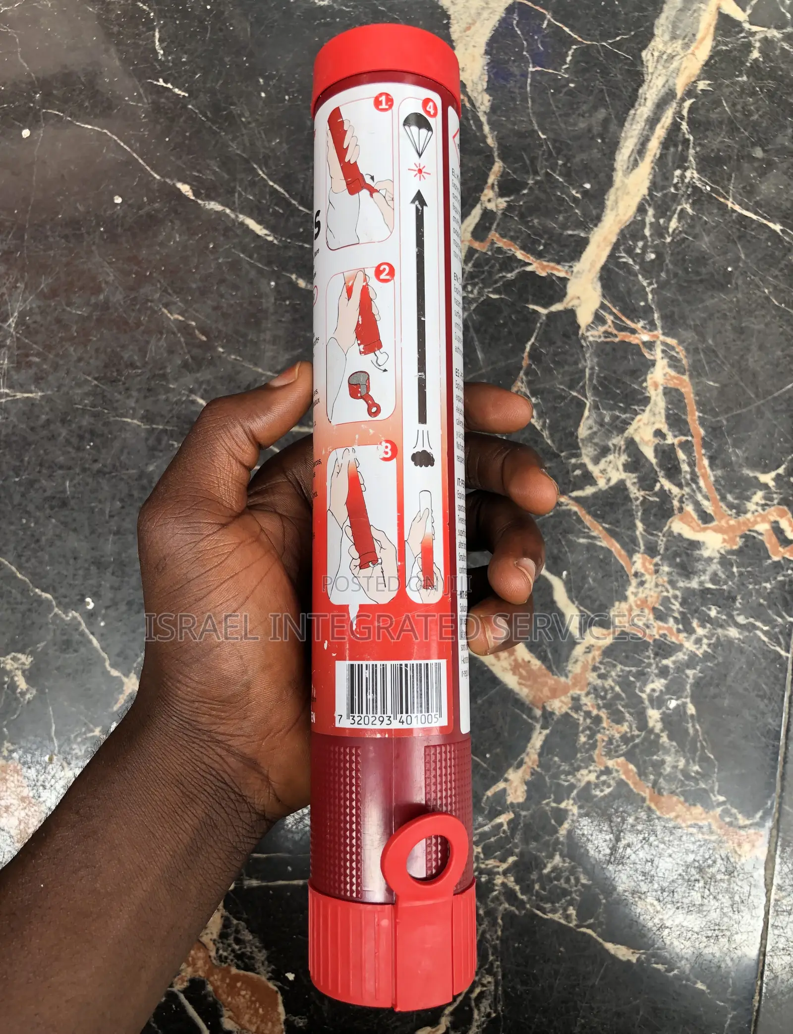 Ikaros Red Parachute Rocket