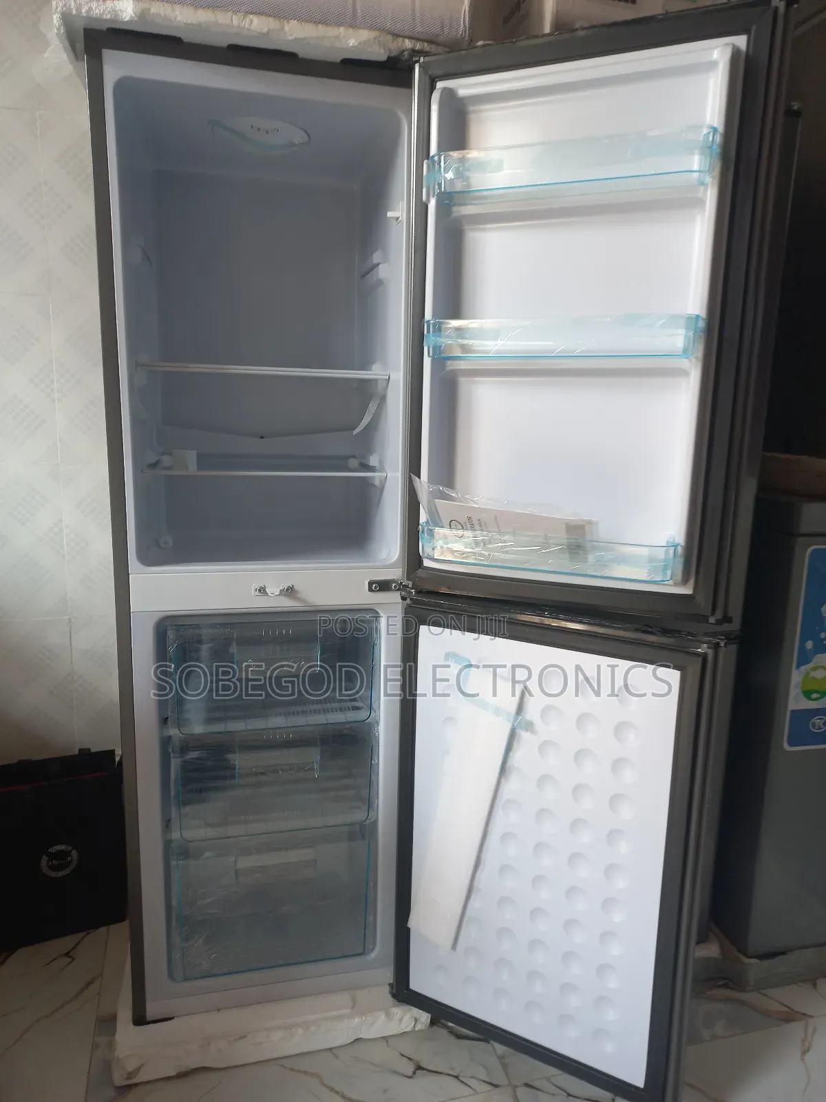 Tekno Cool Down Freezer and Up Fridge Double Door