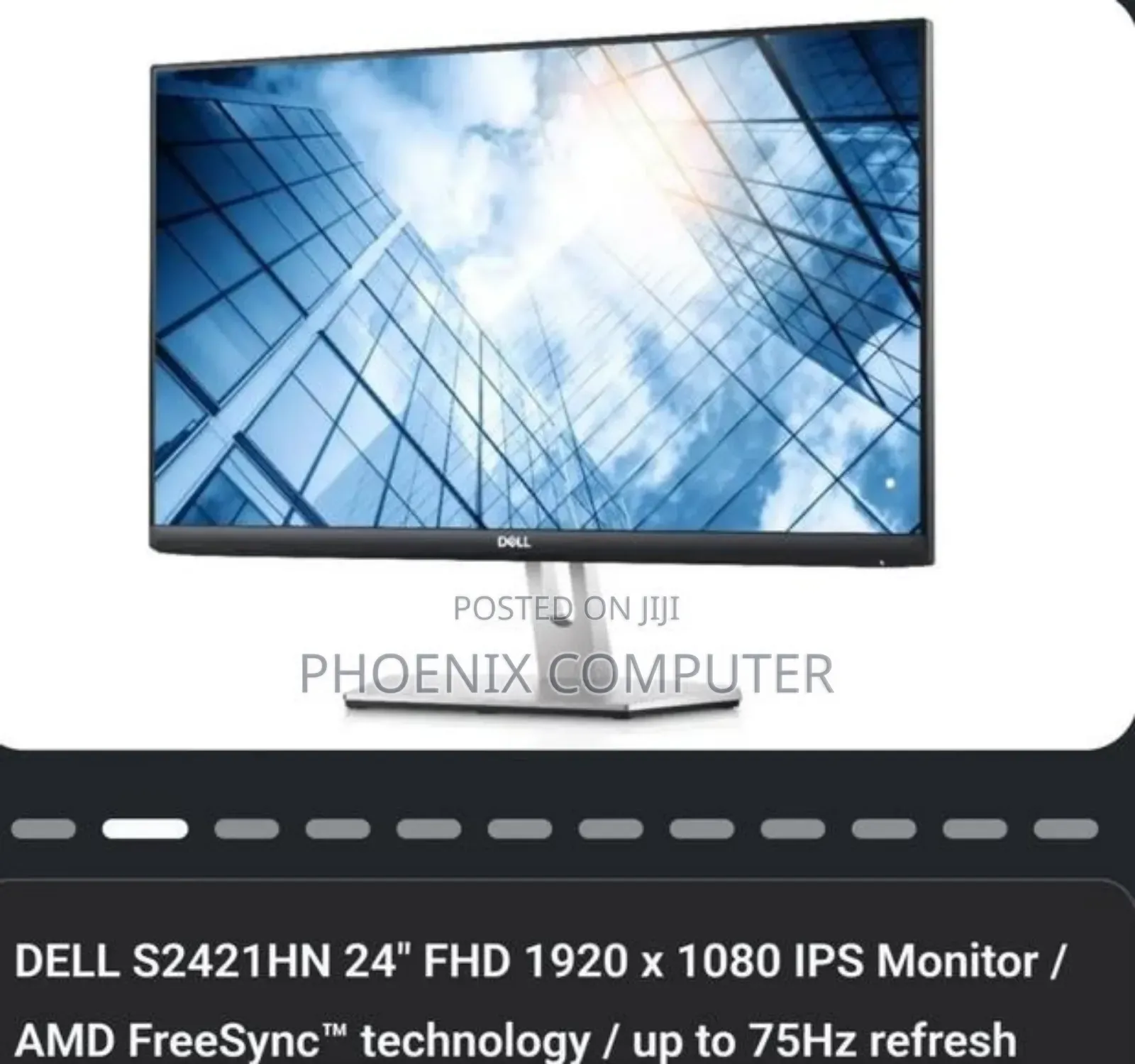 Dell S2421hn Full Hd 23.8" Lcd Monitor - Silver
