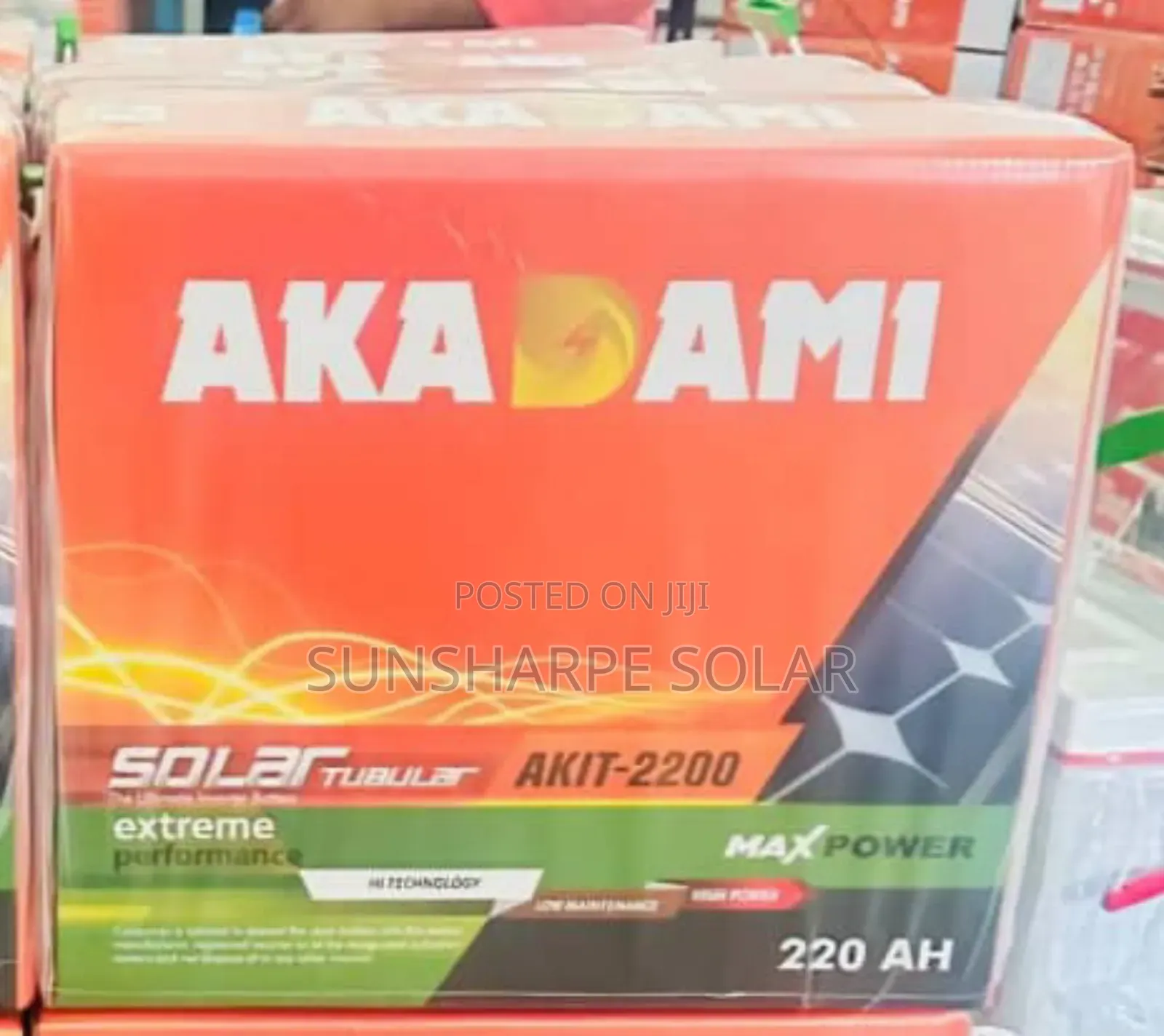 220a Tubular Battery Akadami
