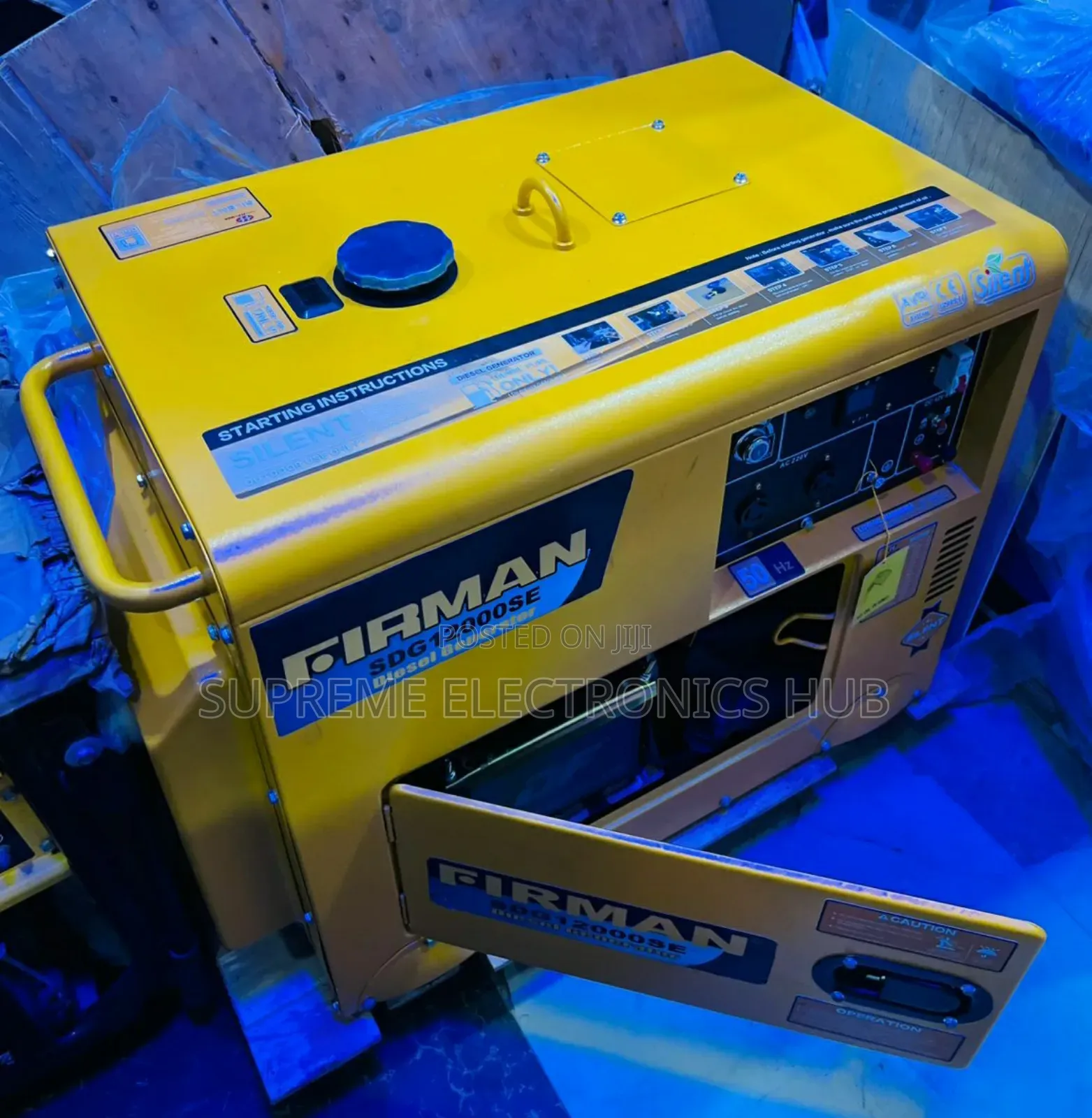 New and Improved Firman 10kva Diesel Soundproof Generator Key Start ✓✓