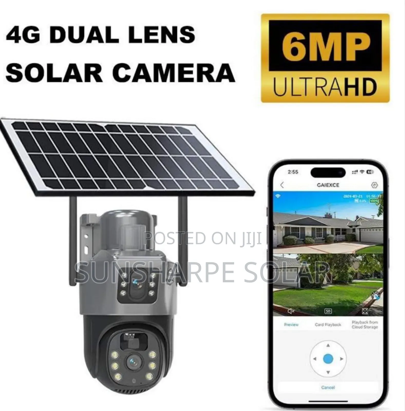 Solar Camera 4gb
