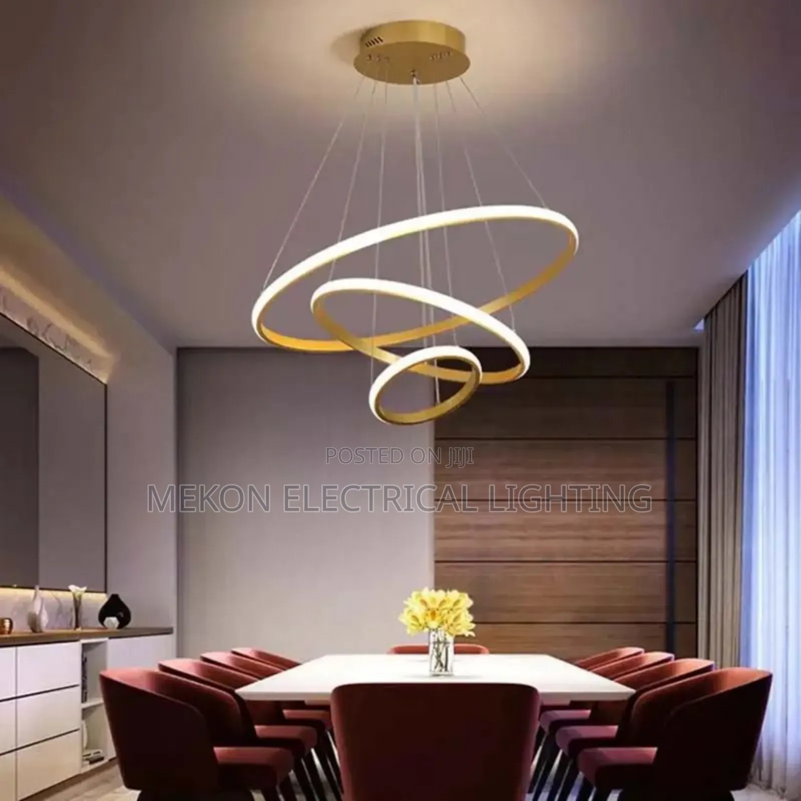 Led Ring Chandelier