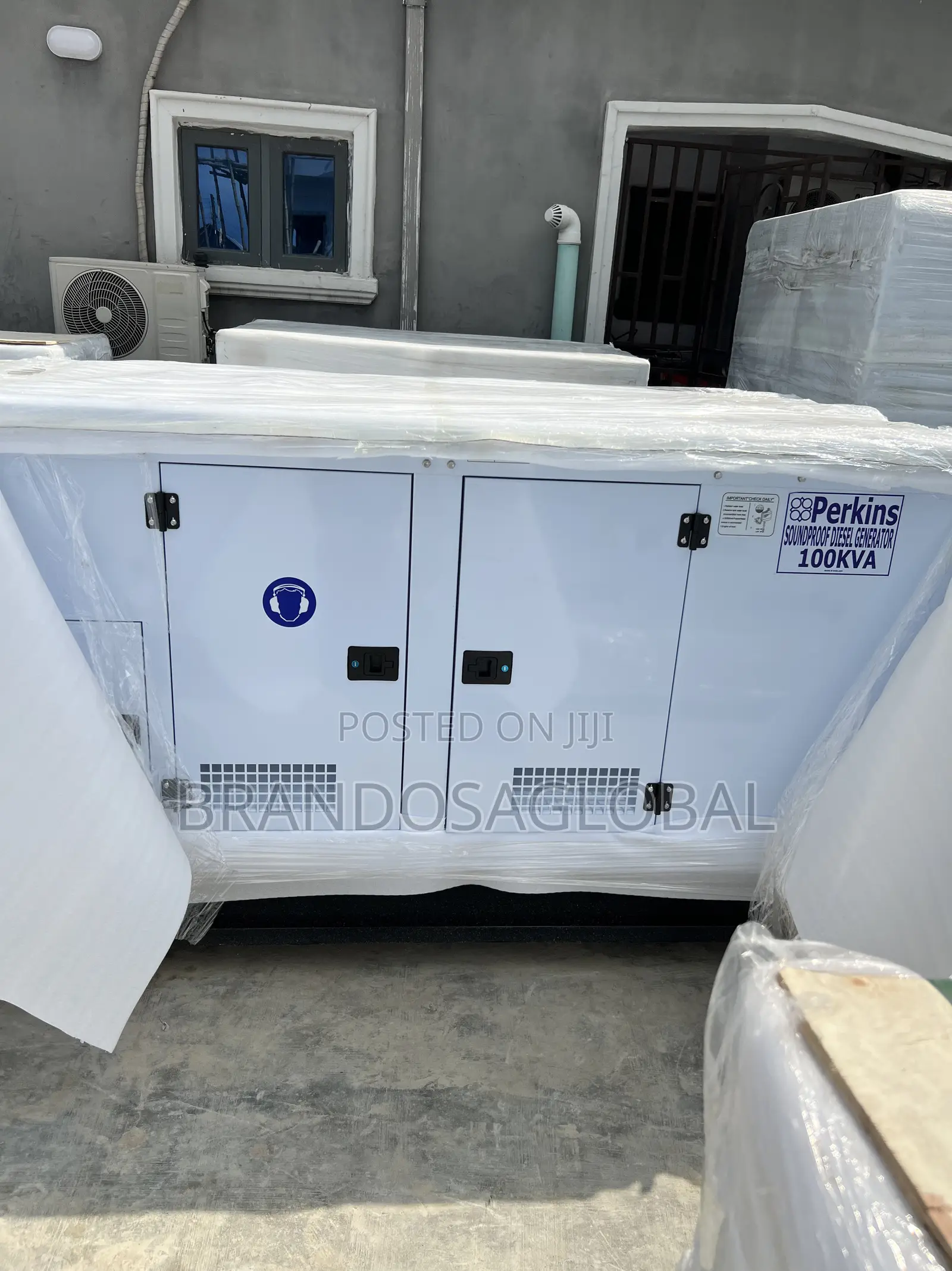 Brand New Perkins 100kva Diesel Generatorsp100 Silent Industrial Power