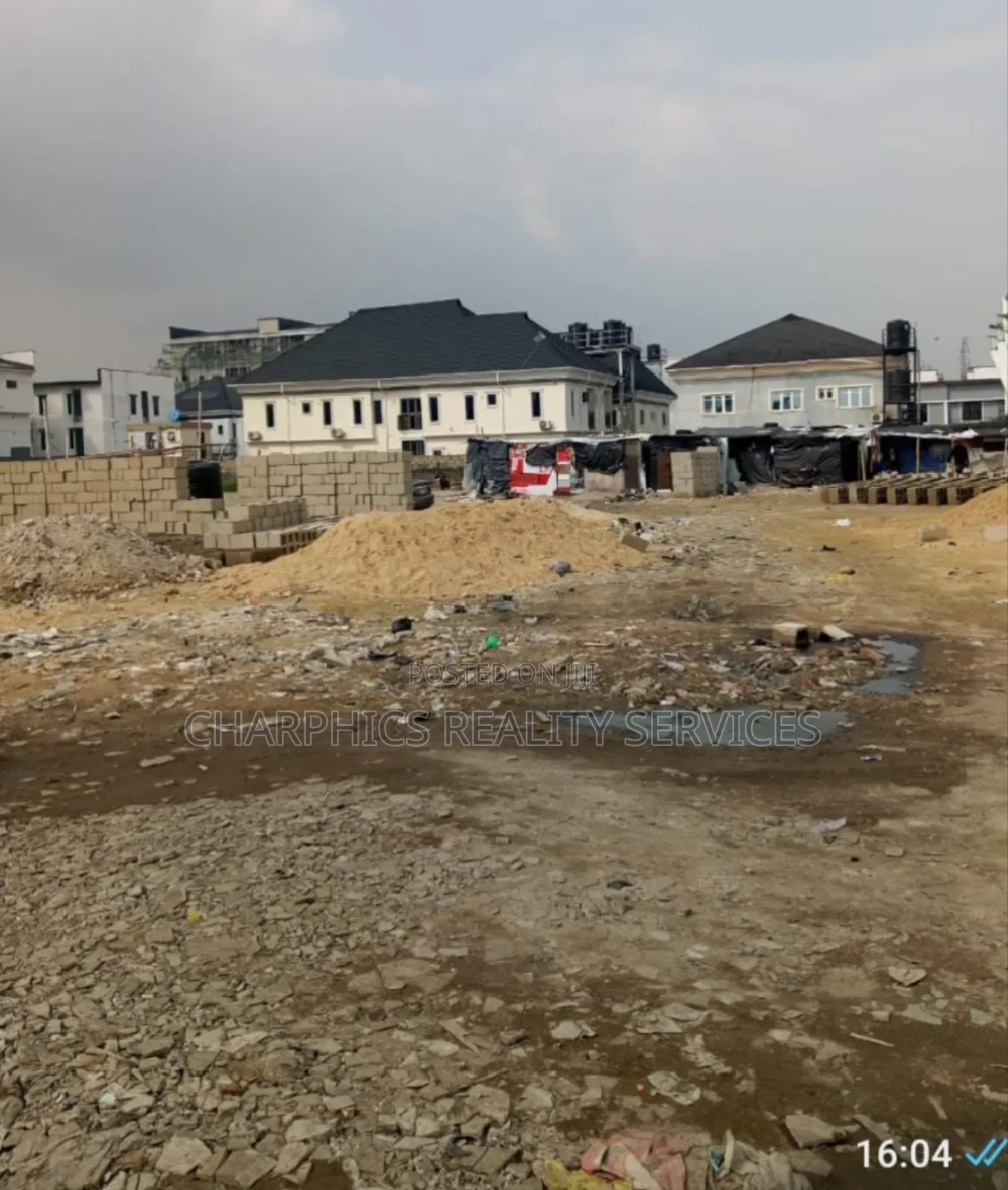 For Sale (800m X 2) 1600 Sqm.
 at Ikate Elegushi