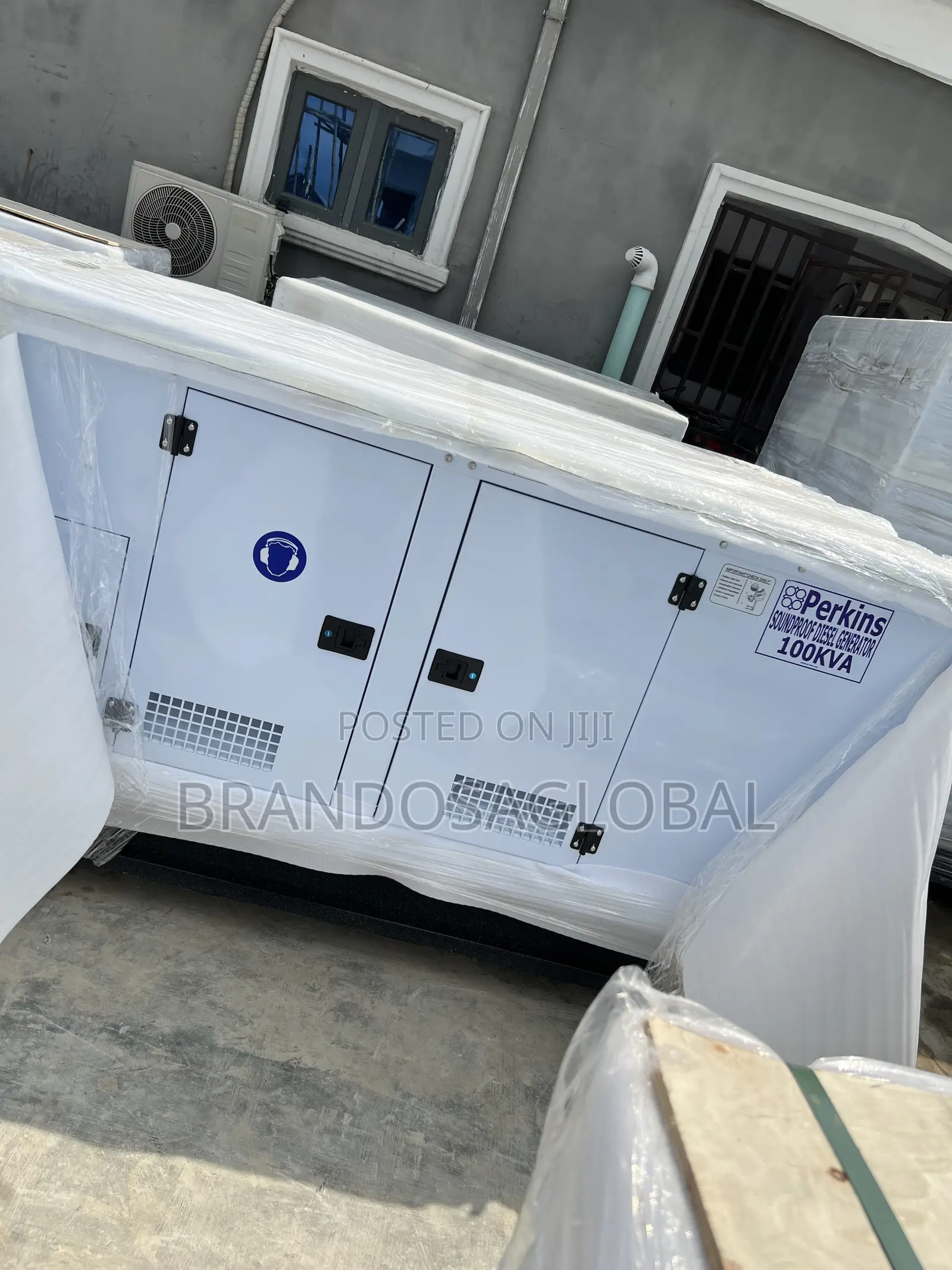 Original Perkins 100kva Sp100 Quiet Diesel Genset Full Power Supply