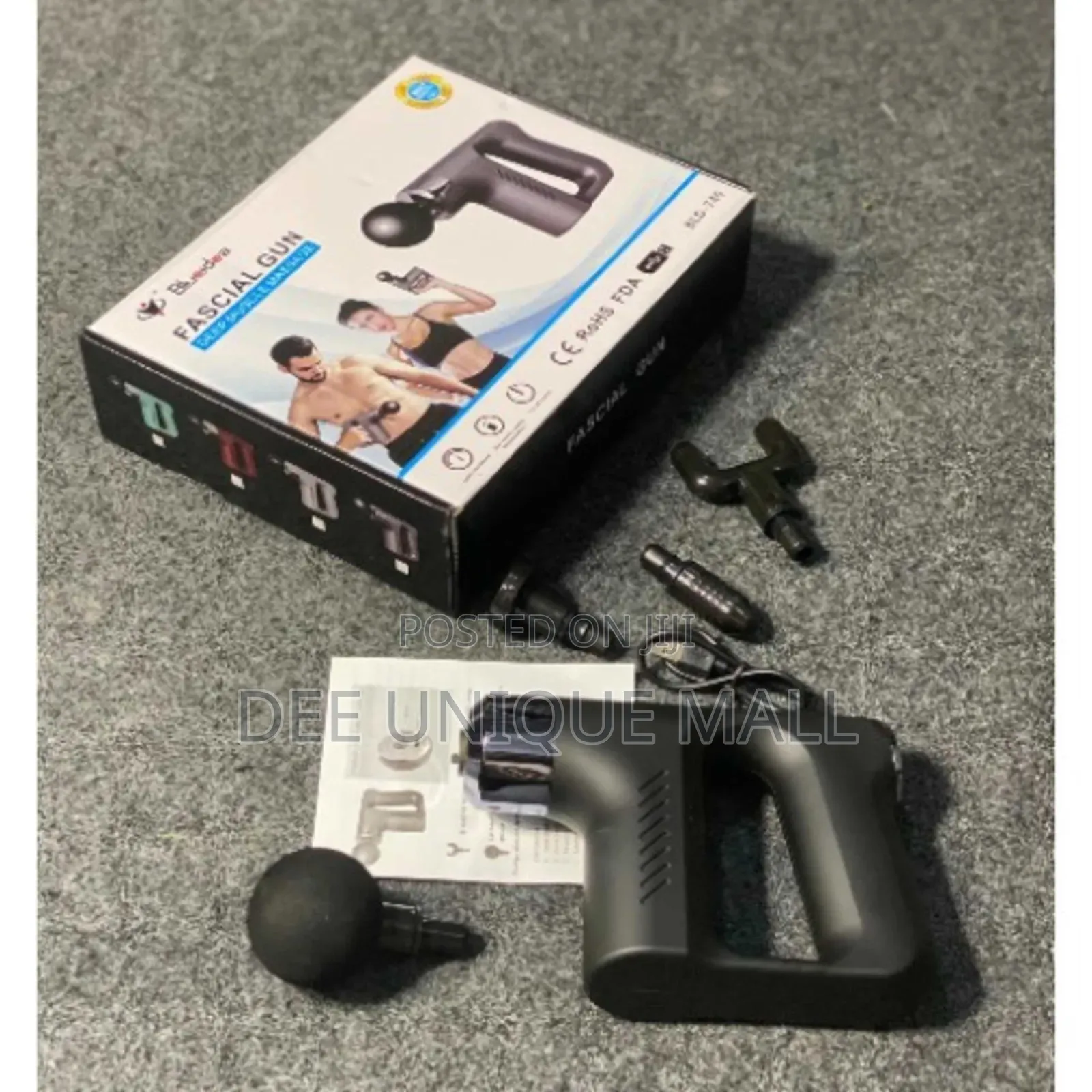 Unique Rechargeable Handheld Mini Fascial Gun Massage