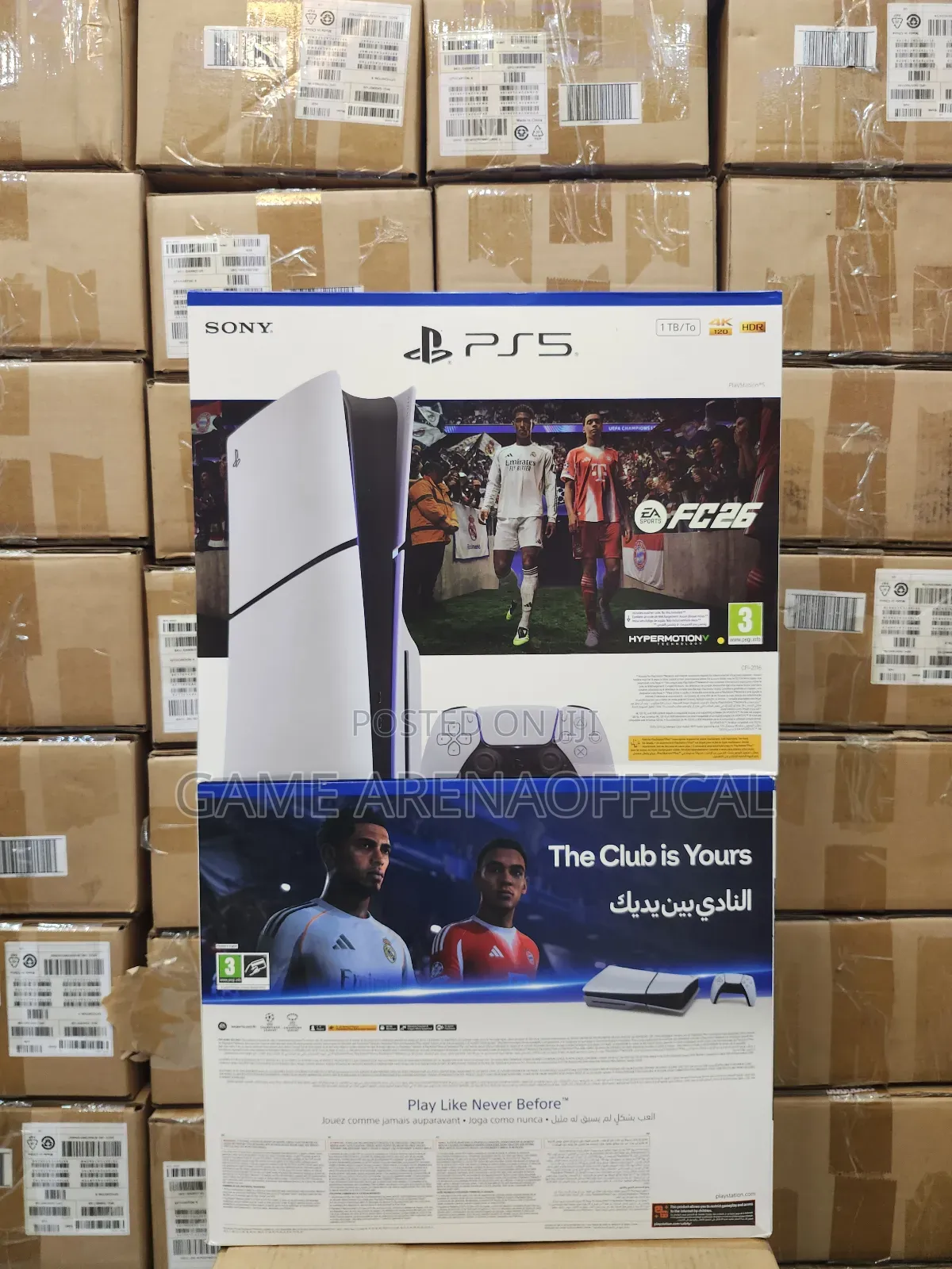 Sony Playstation 5 – Sealed Pack + Complete Accessories
