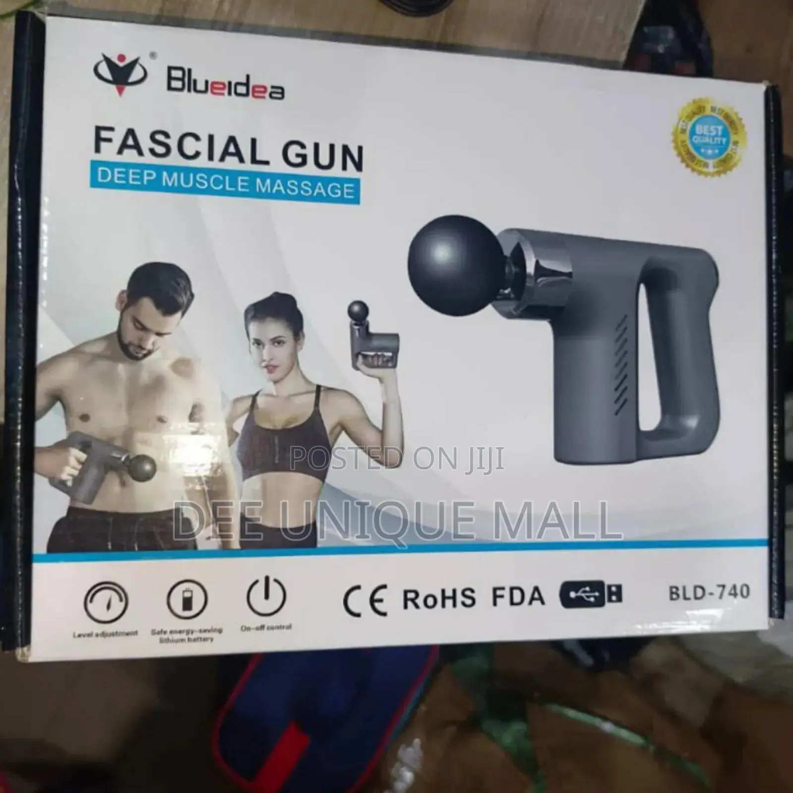 Unique Rechargeable Handheld Mini Fascial Gun Massage
