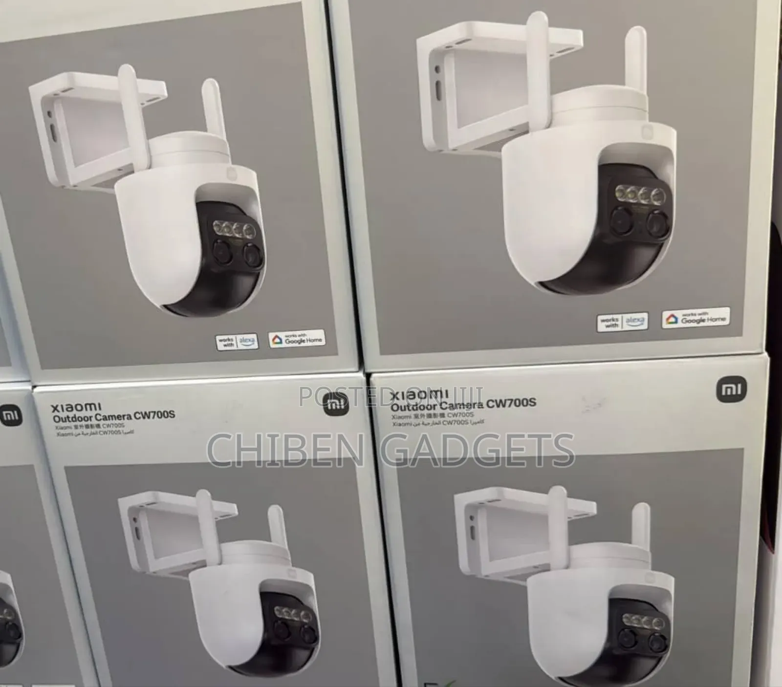 Xiaomi Outdoor Camera Cw700s 9x Dual-Lens Zoom for 360° Monitoring