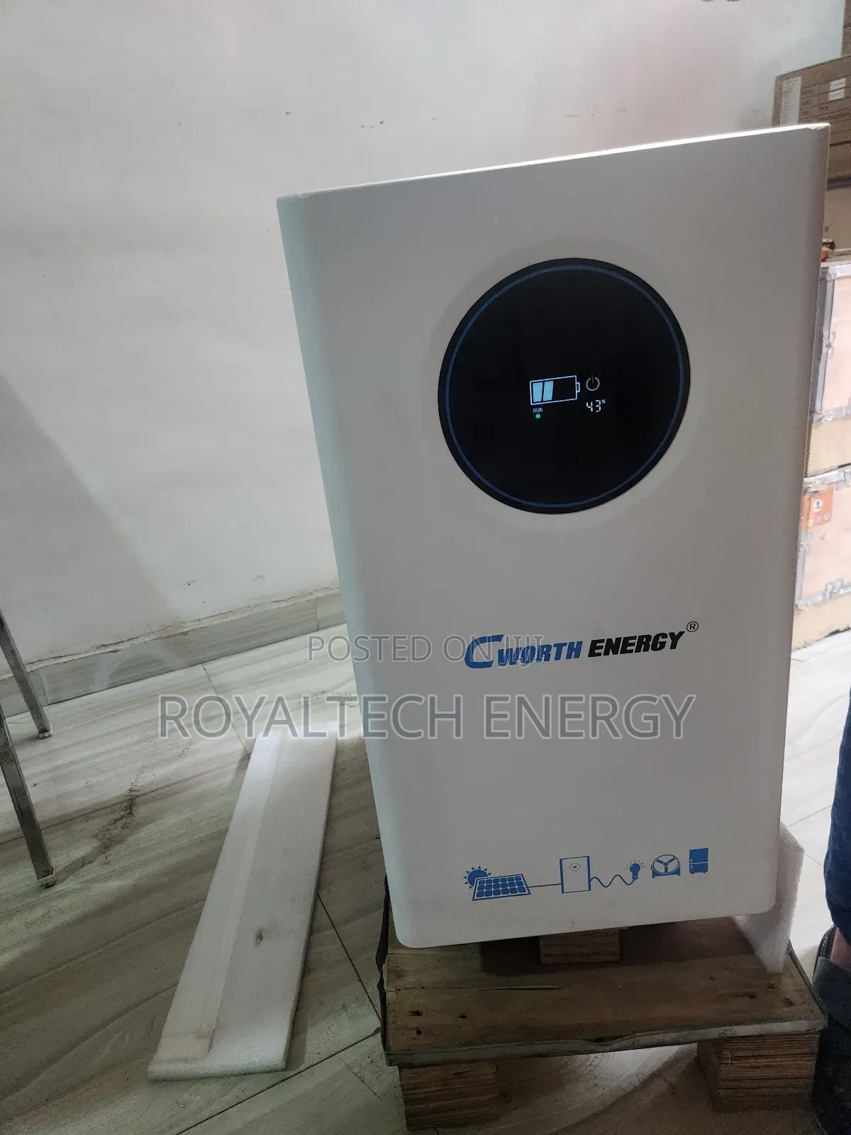 Cworth 15kwh 51.2v Lithium Lon Battery