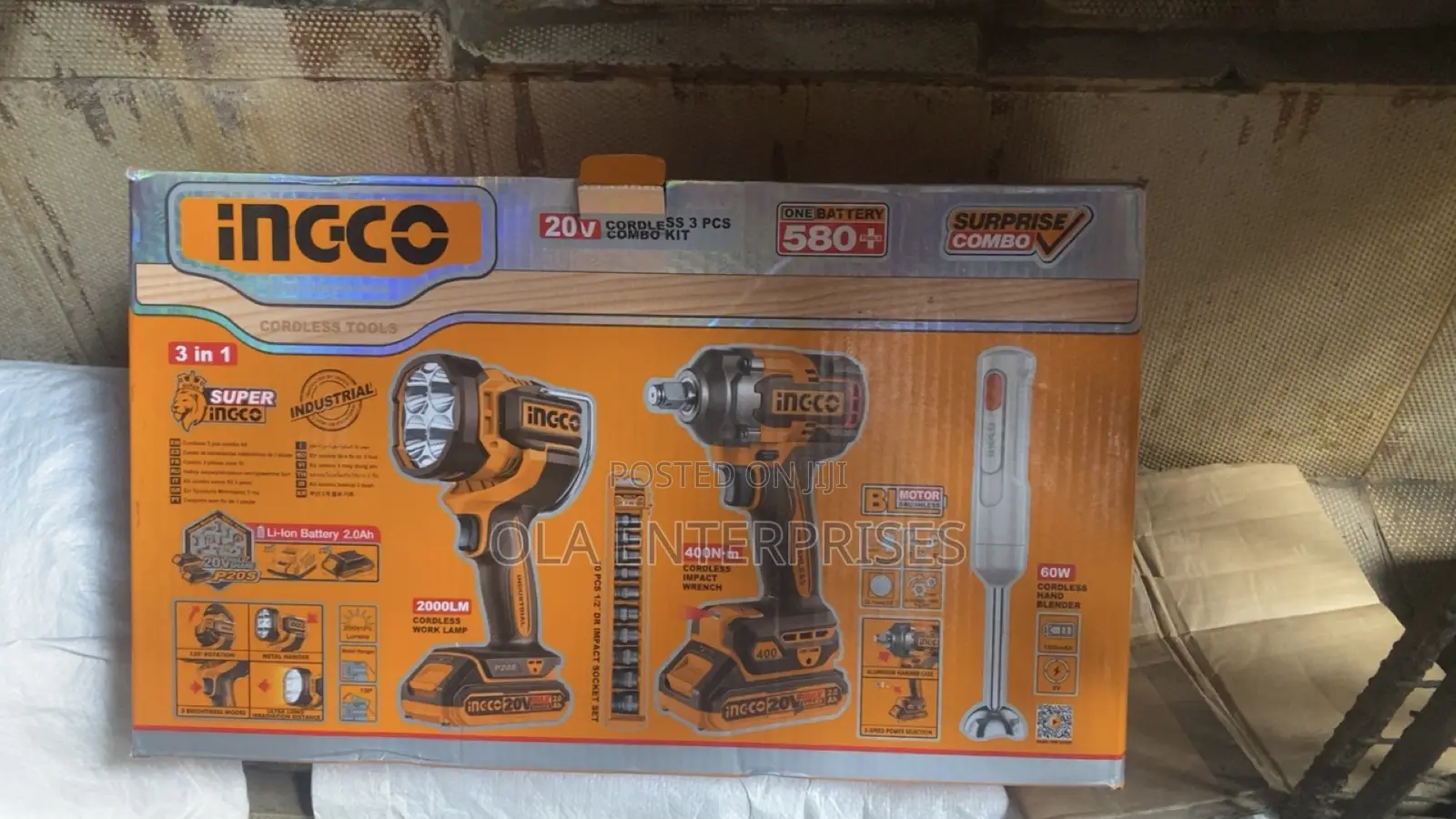 3 in 1 Cordless Machine