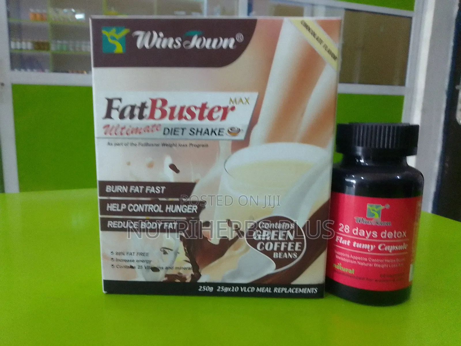 Wins Town Fat Blaster Coffee+ Wins Town Flat Tummy Capsules