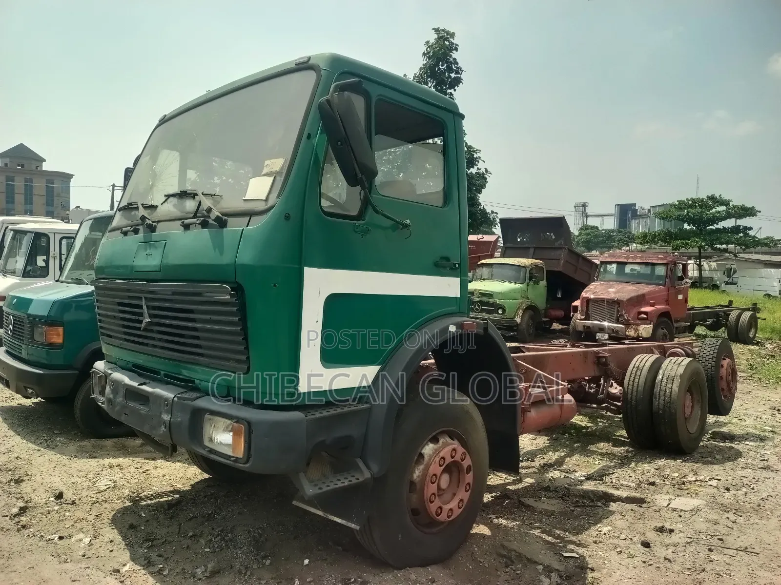 2219 Mercedes Benz Truck (Cab and Chassis) With V6. (Foreign Used)
