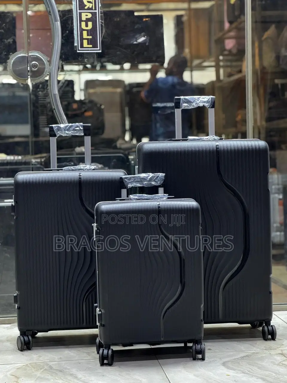 Set of 3pcs Cool Lock Boxes / Luggages