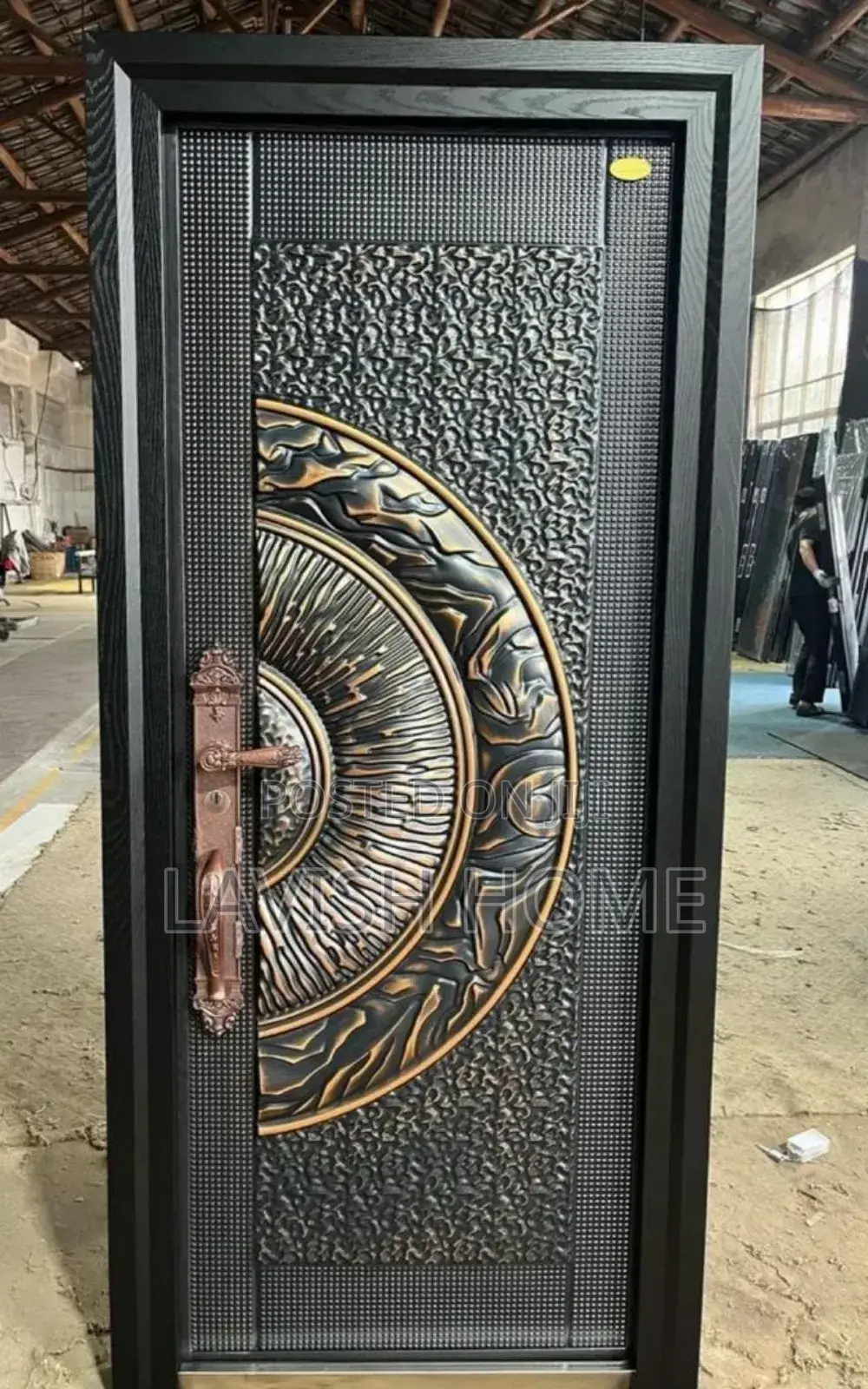 Original German Copper Security Door 4ft 3ft