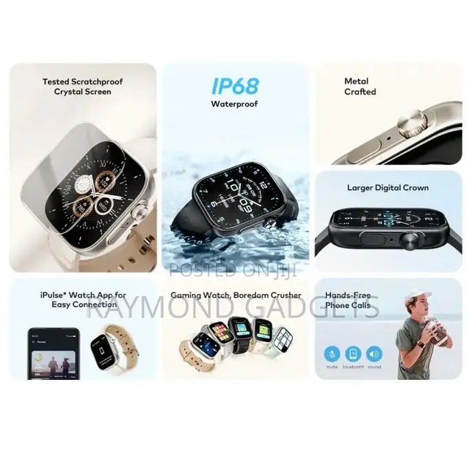 Itel Storm Ultra Smart Watch Isw-023 – 2.02” Hd Display