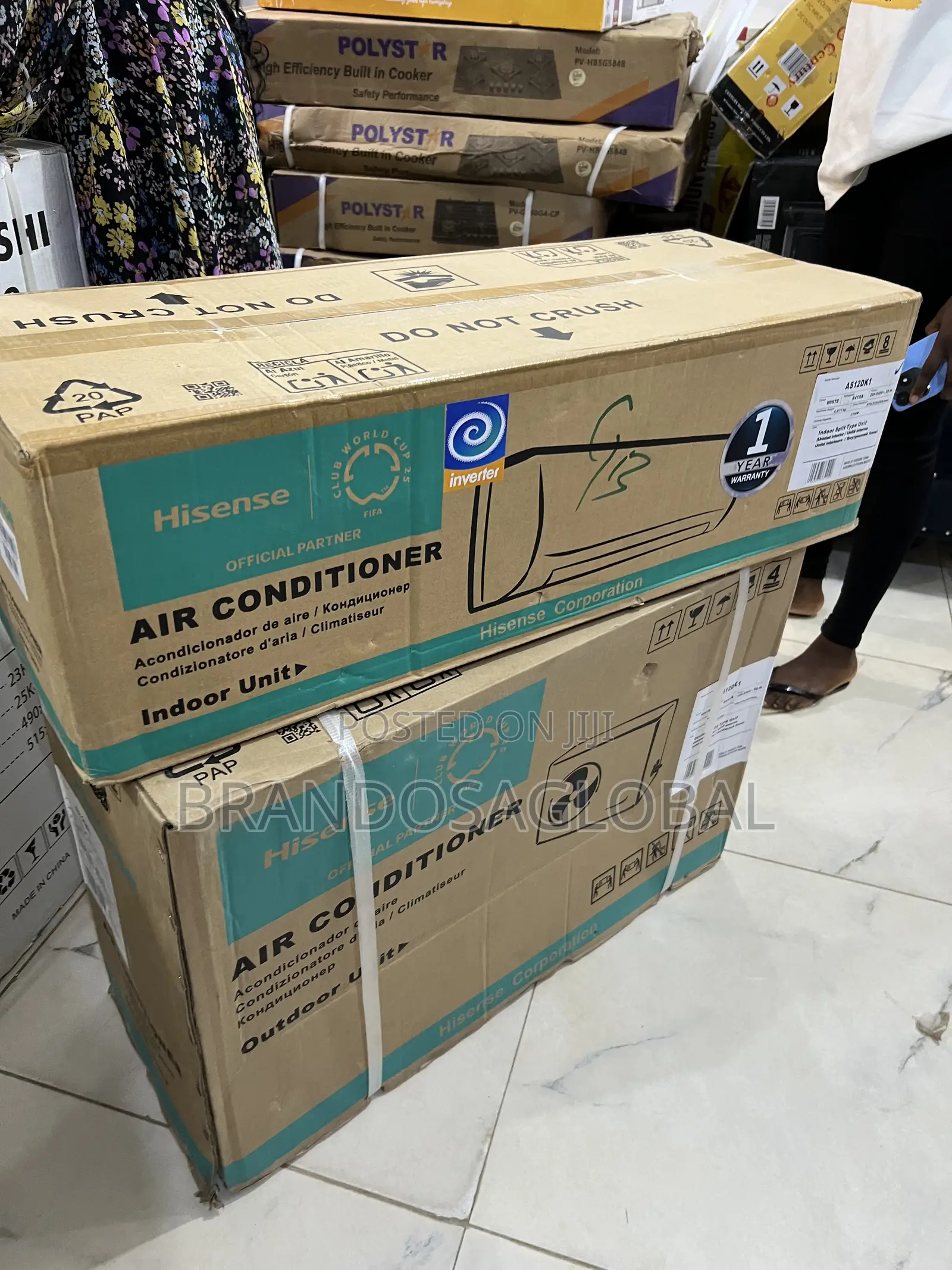 Brand New Hisense As12dk1 1.5hp Ac Cool and Quiet
