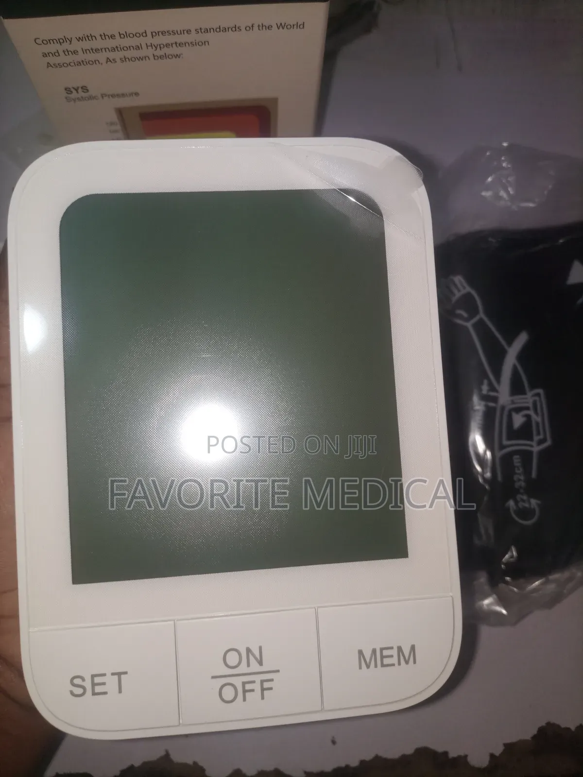 Rechargable Electronic Blood Pressure Machine (Model:S17)