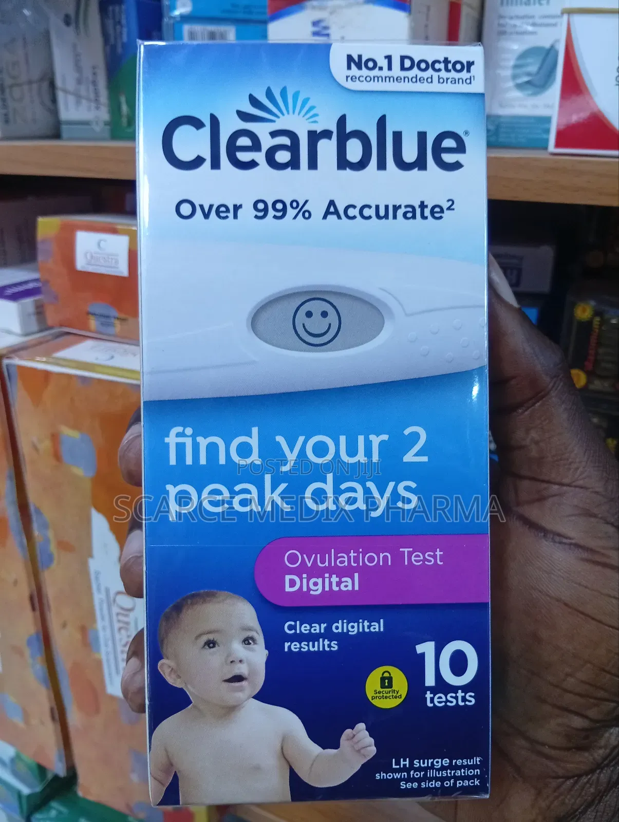 Clearblue Digital Ovulation Test Indicator