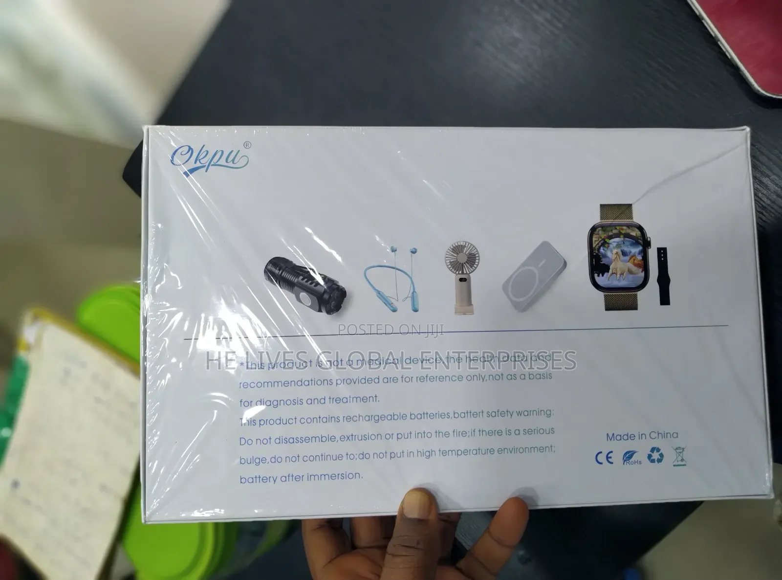 S 10 Smart Watch With Hand Fan and Others