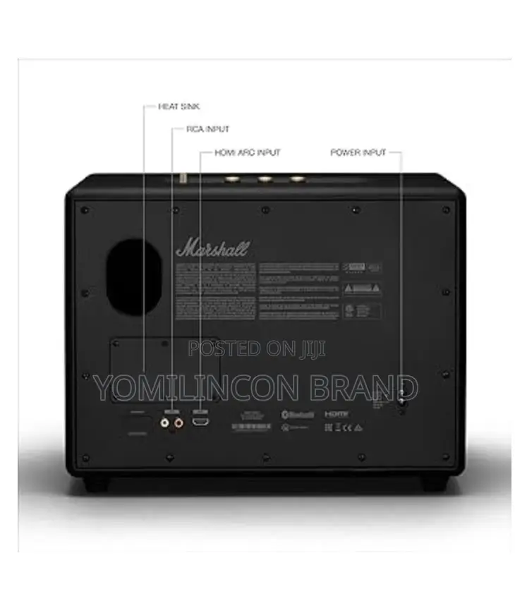 Marshall Woburn Iii Bluetooth Home Speaker - Loud Stereo Sound