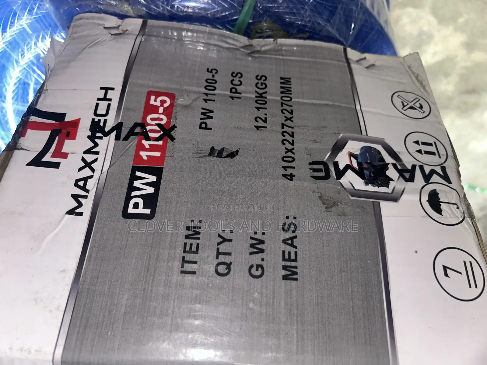 Maxmech Electric High Pressure Washer Model Number Pw 1100-5