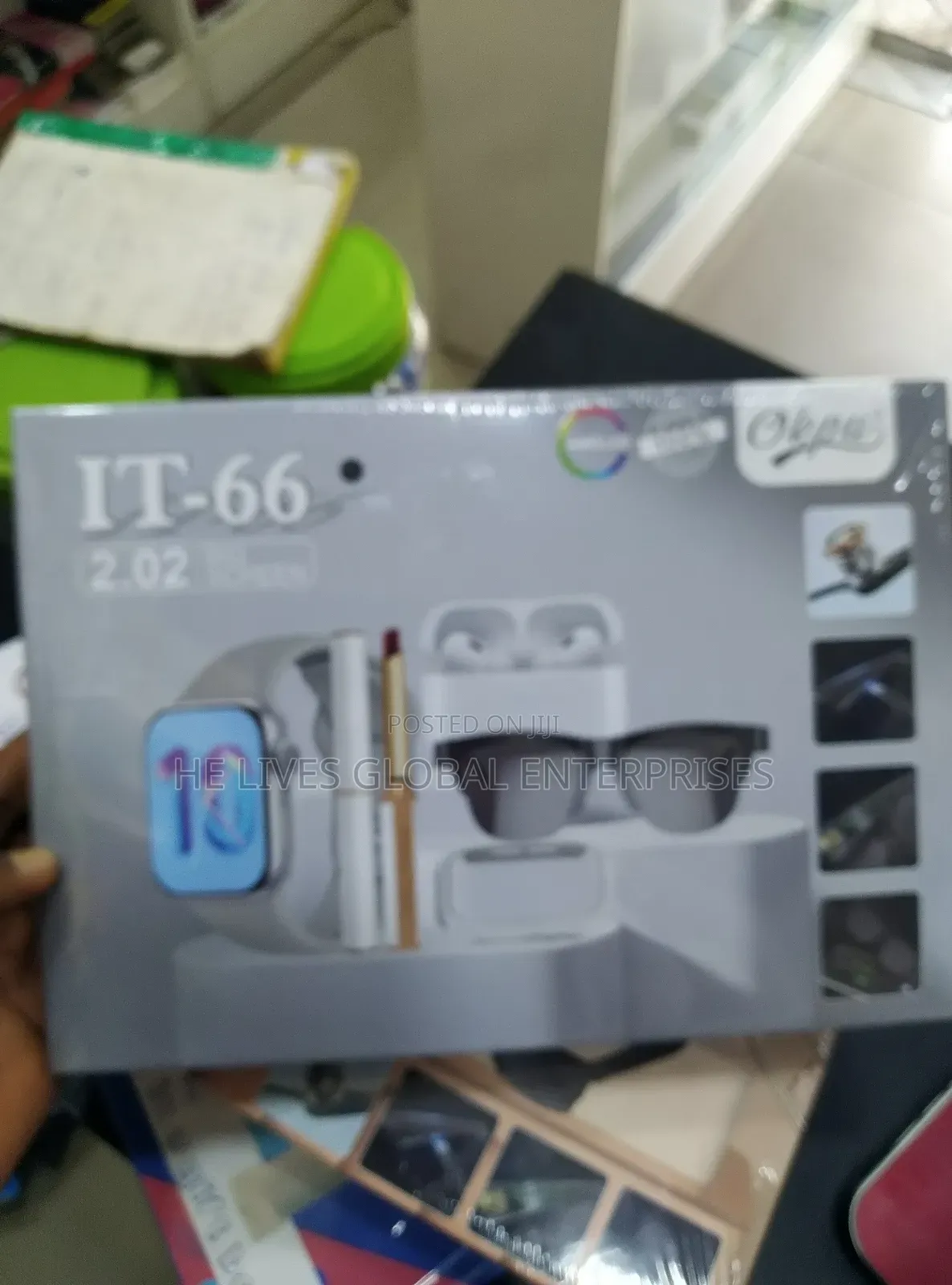 Smart Watch With Eye Glasses and Earbuds