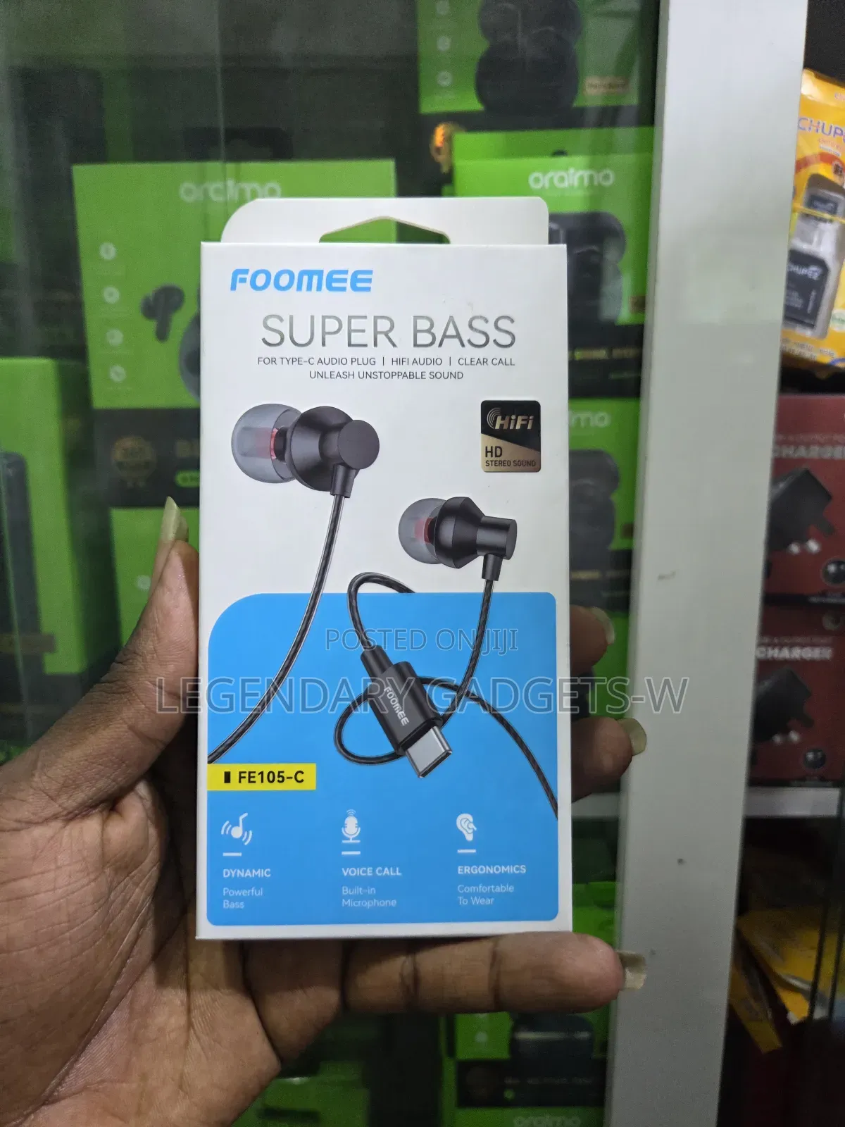 Foomee Type-c Earpiece Superbass