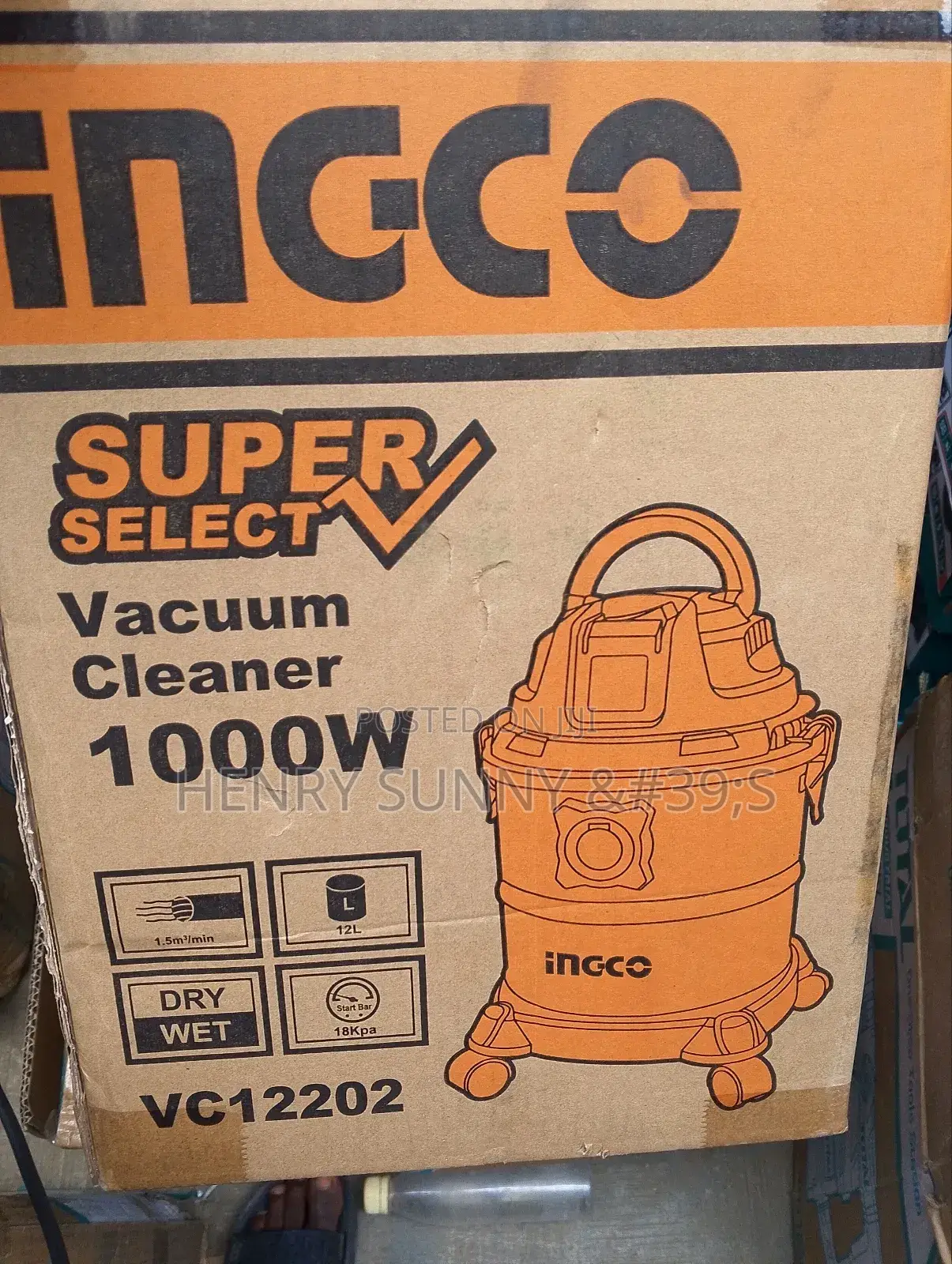 Vacuum Cleaner 1000w Ingco Products