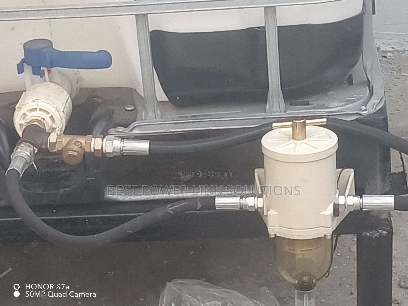 Installation of External Diesel Tanks