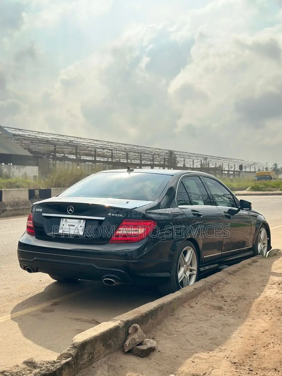 Mercedes-Benz C300 Sport 4Matic Sedan AWD (3.5L 6cyl 7A) 2013 Black