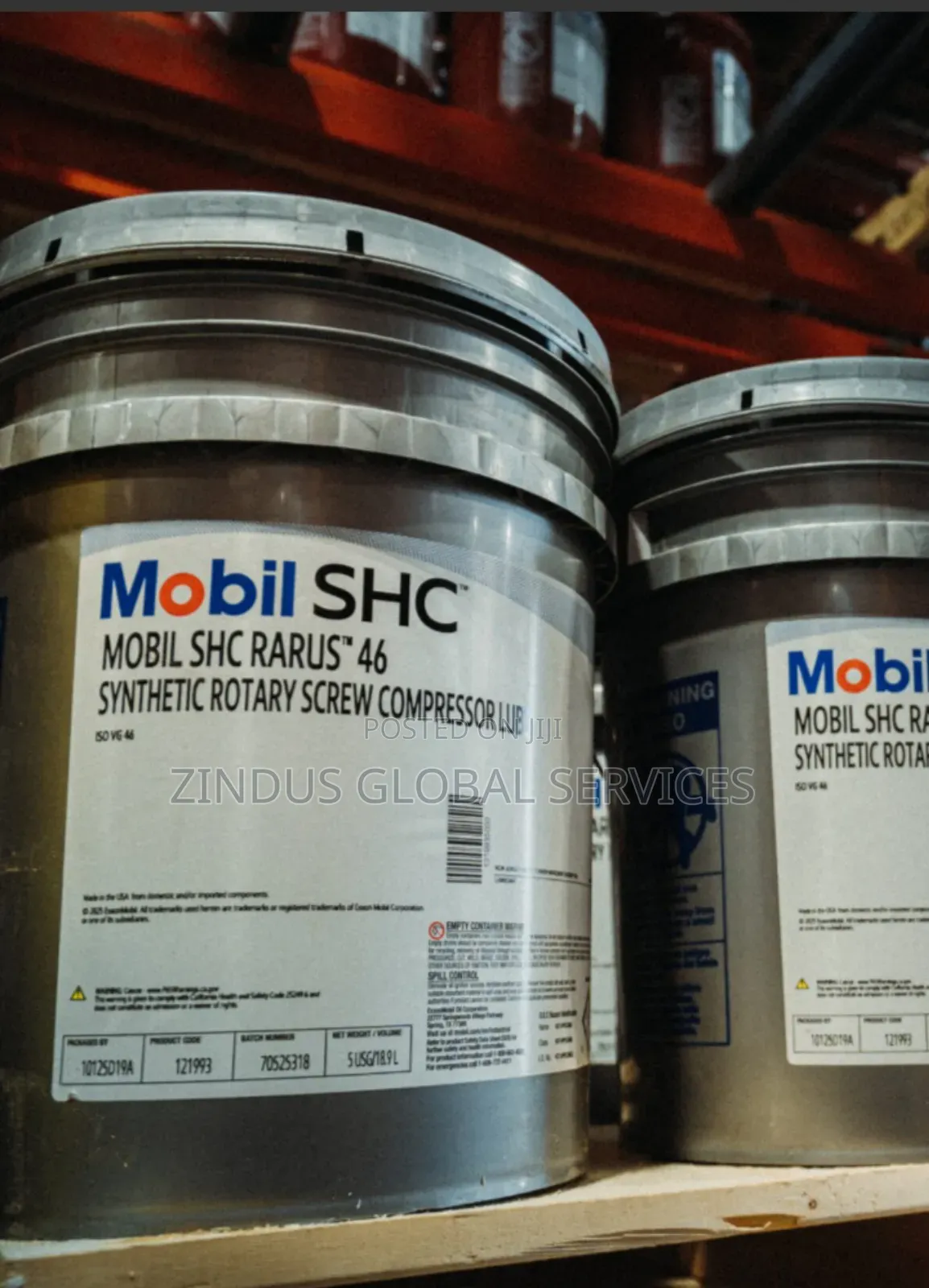Mobil SCH Rarus Synthetic Rotary Screw Compressor Oil