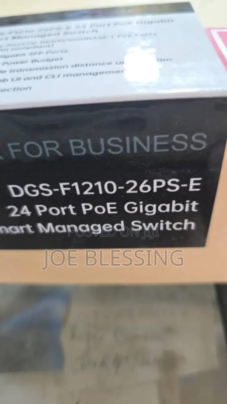 DGS F1210 26p S__f 24port Poe Gigabit Smart Managed Switch