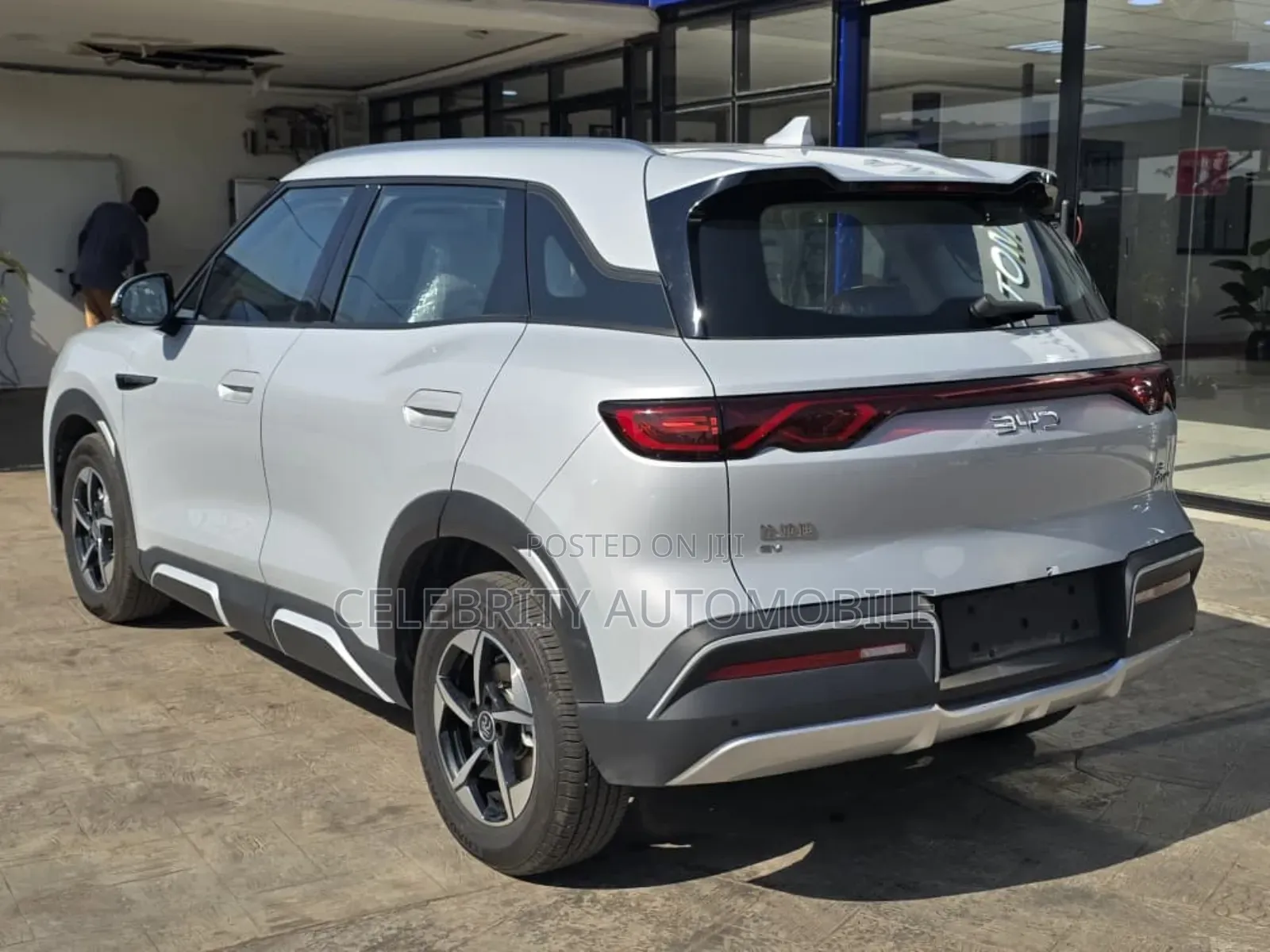 New BYD Yuan Plus 2024 White