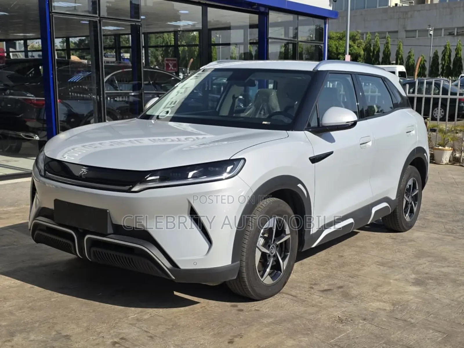 New BYD Yuan Plus 2024 White