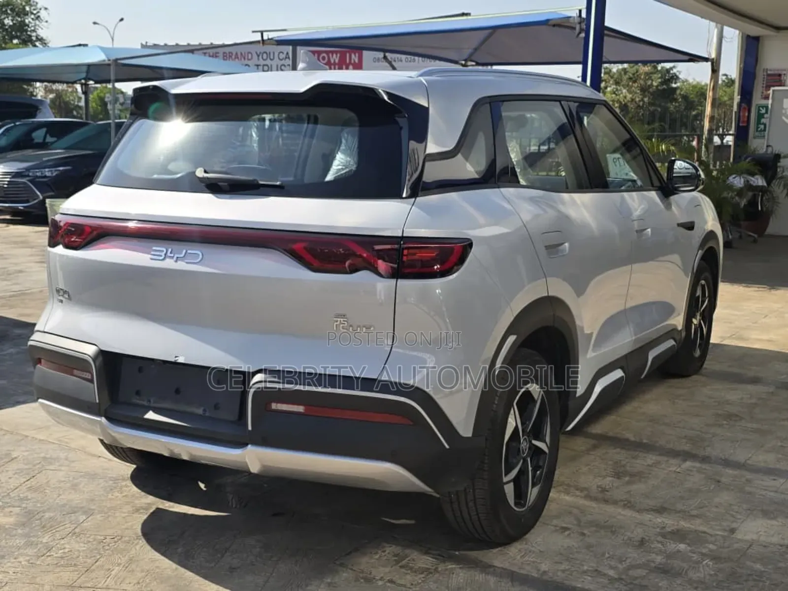 New BYD Yuan Plus 2024 White