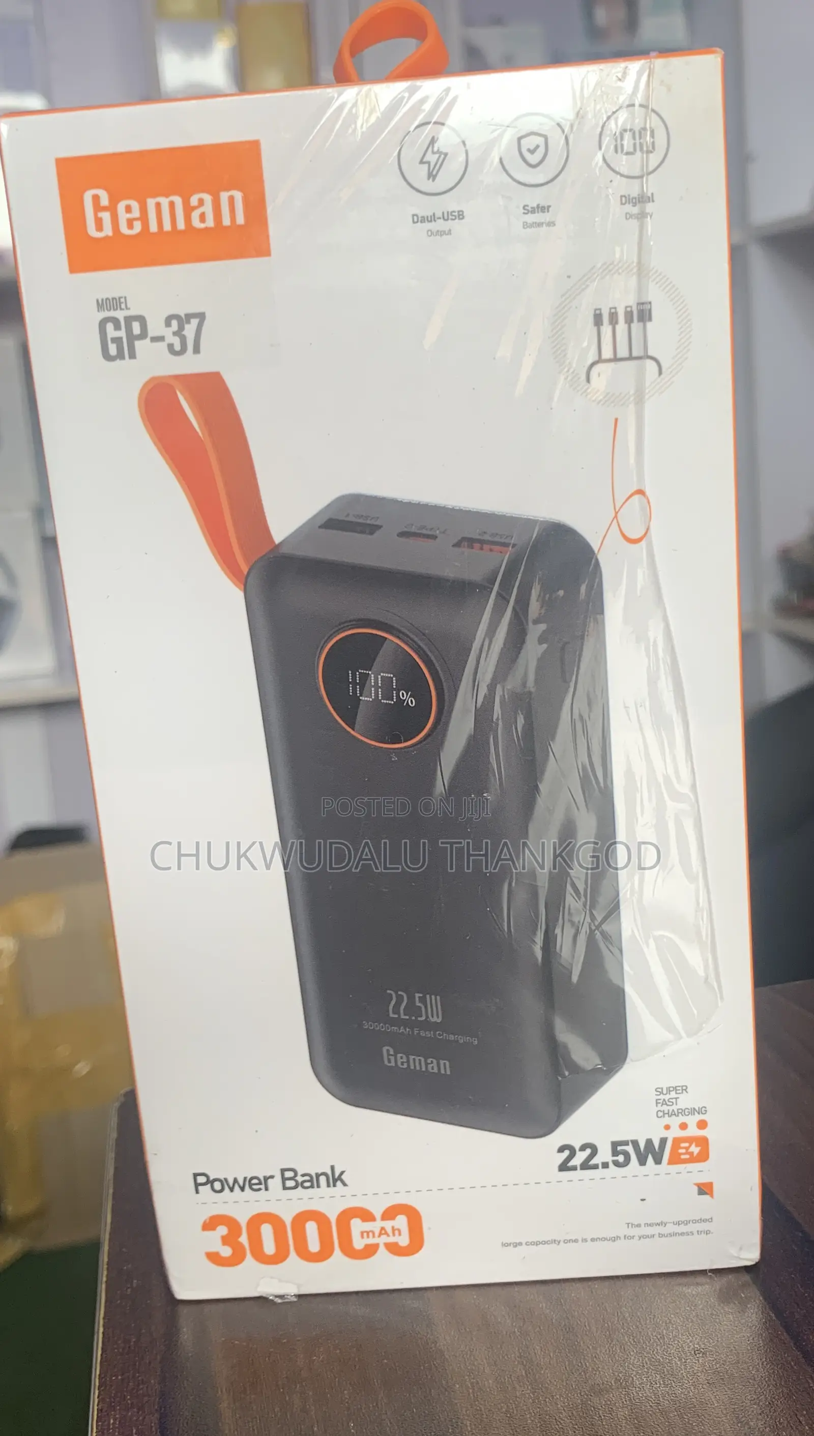 30000mah Geman Gp-37 Powerbank
