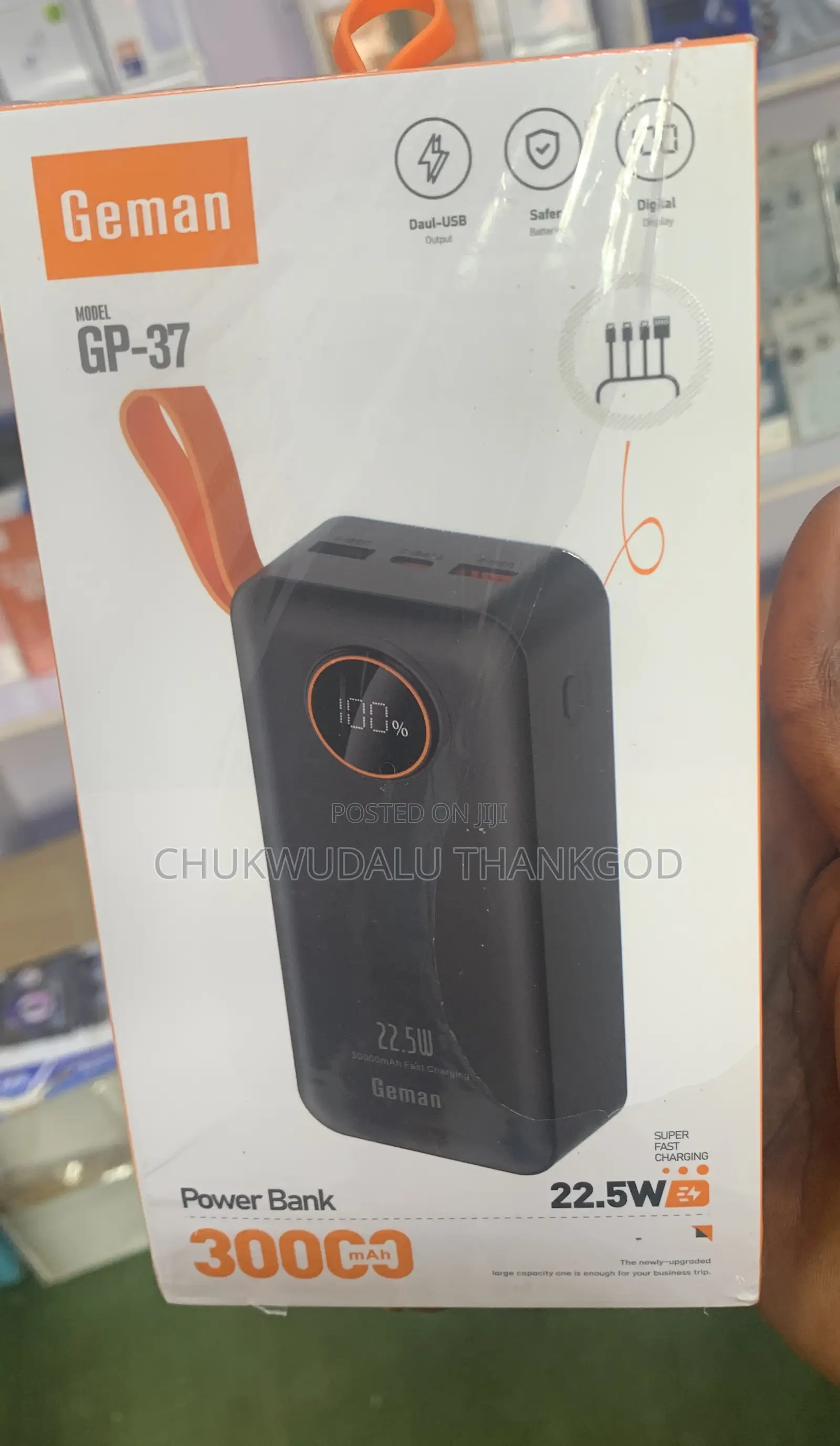 30000mah Geman Gp-37 Powerbank