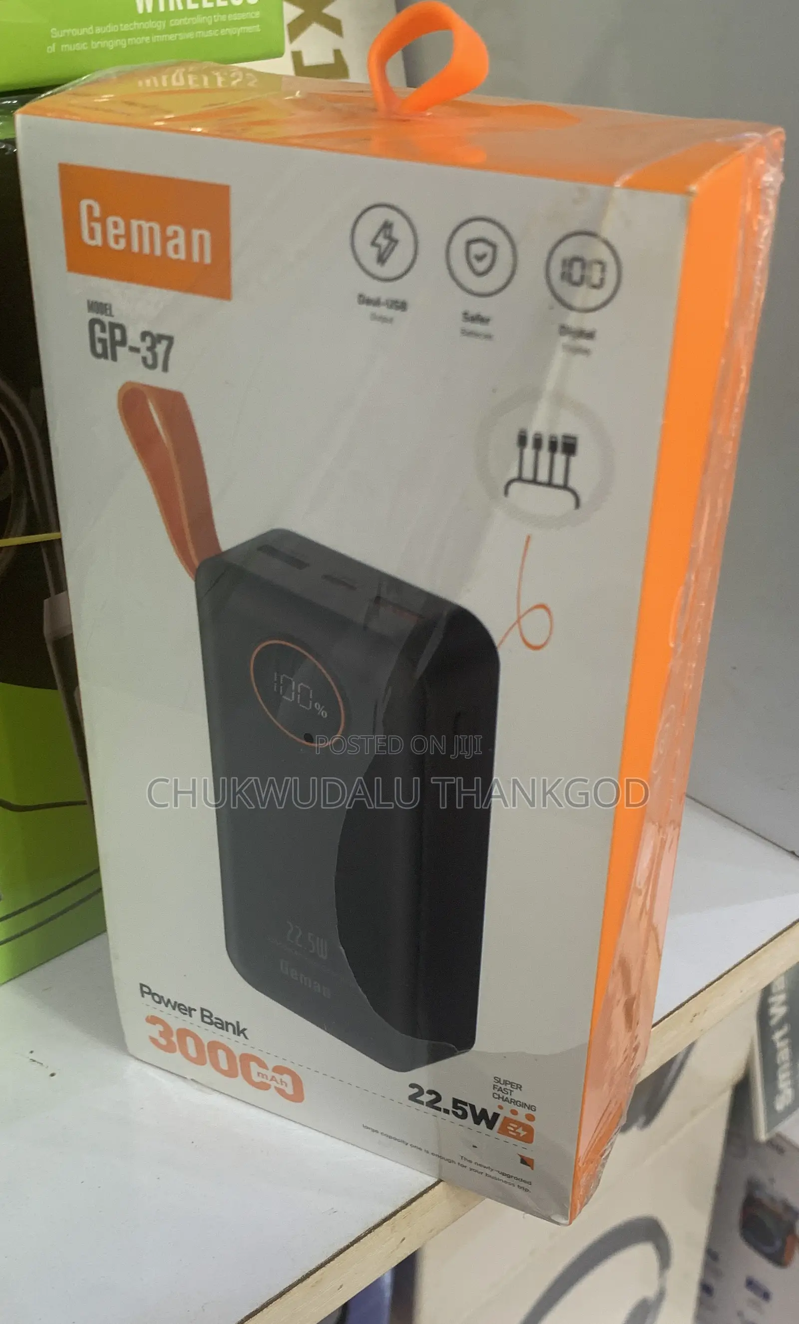 30000mah Geman Gp-37 Powerbank