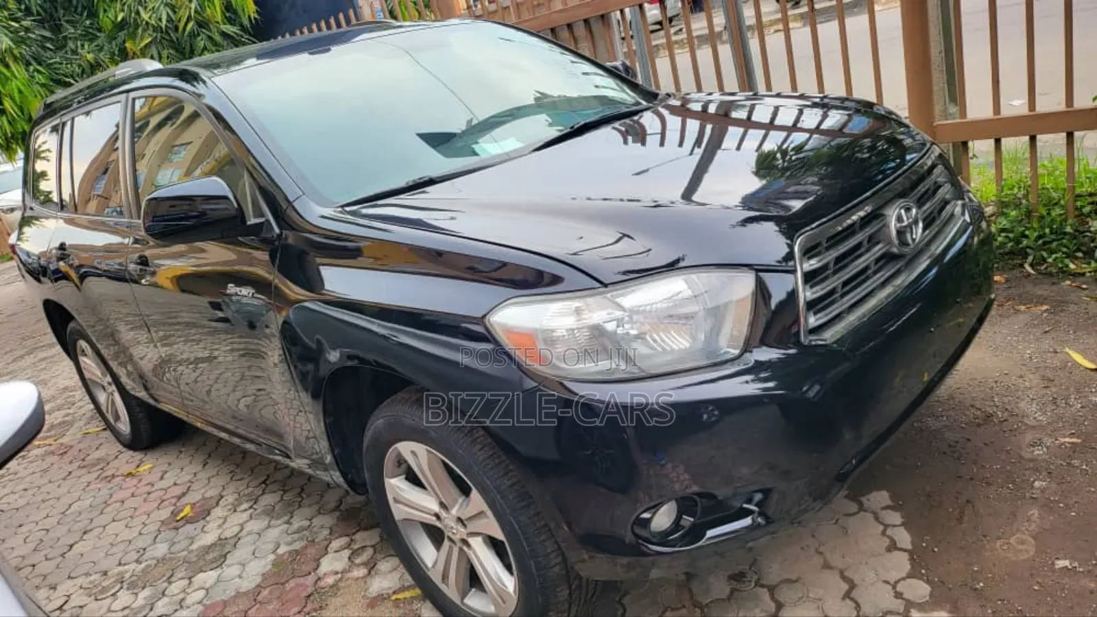 Toyota Highlander Sport 4x4 2009 Black