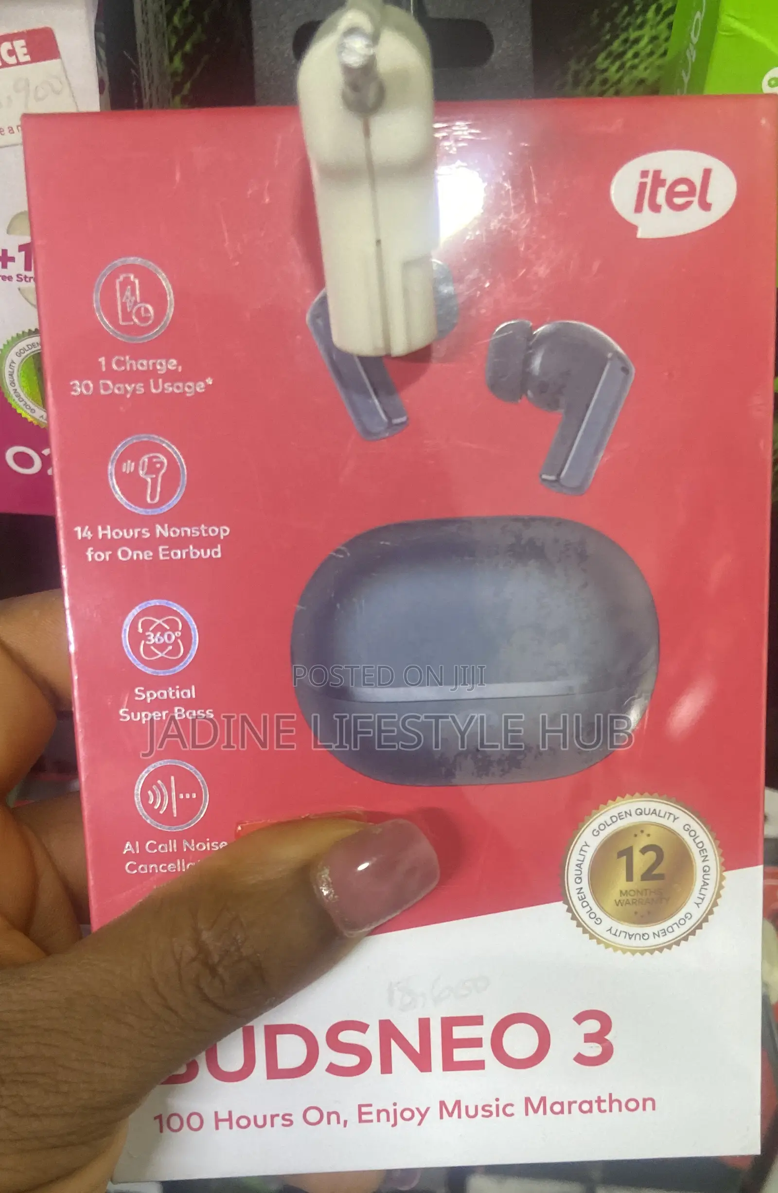 100hrs Playtime Budneo 3 Earbuds